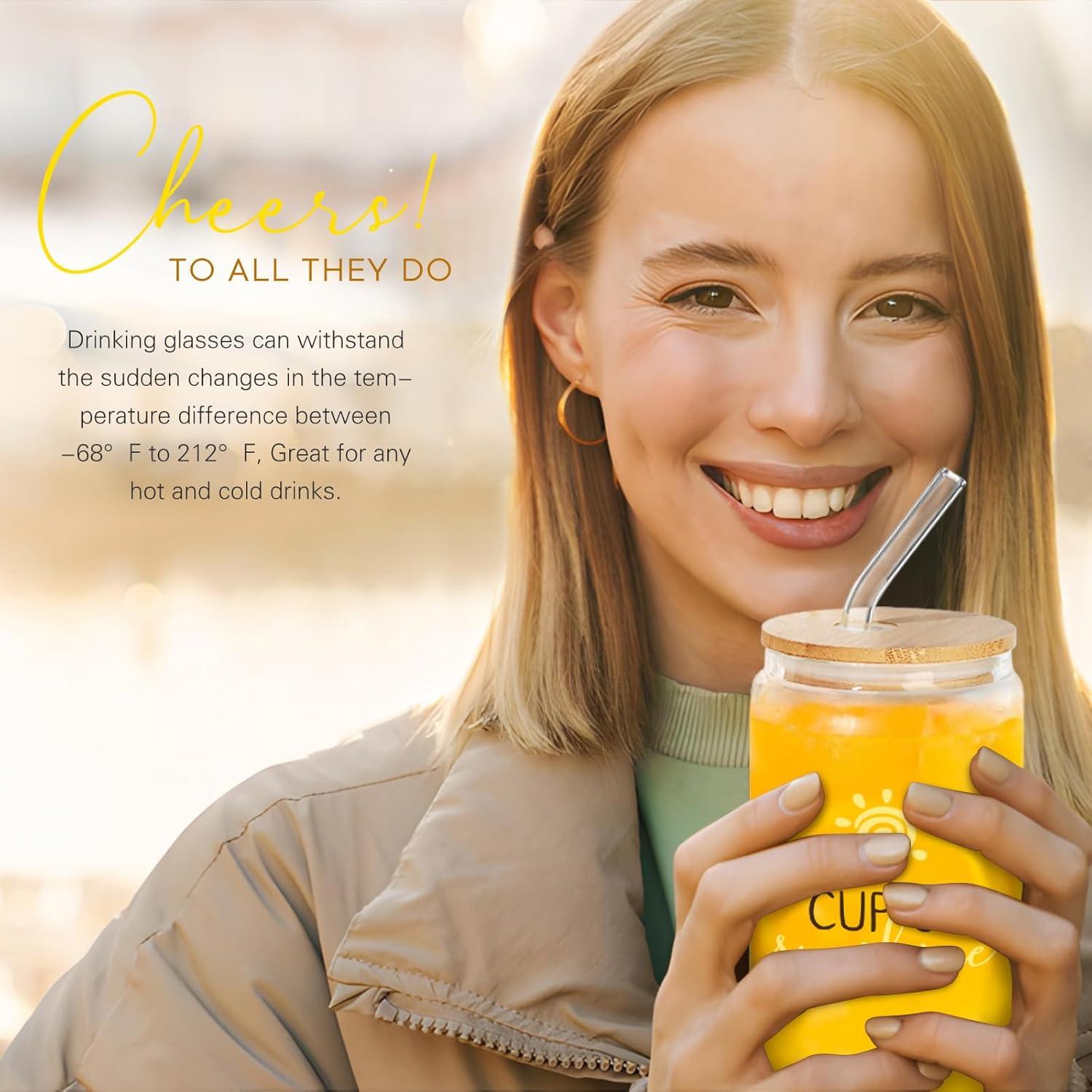 Cesta de Regalos de Girasol para Mujeres - 15 Piezas de Cuidado Personal