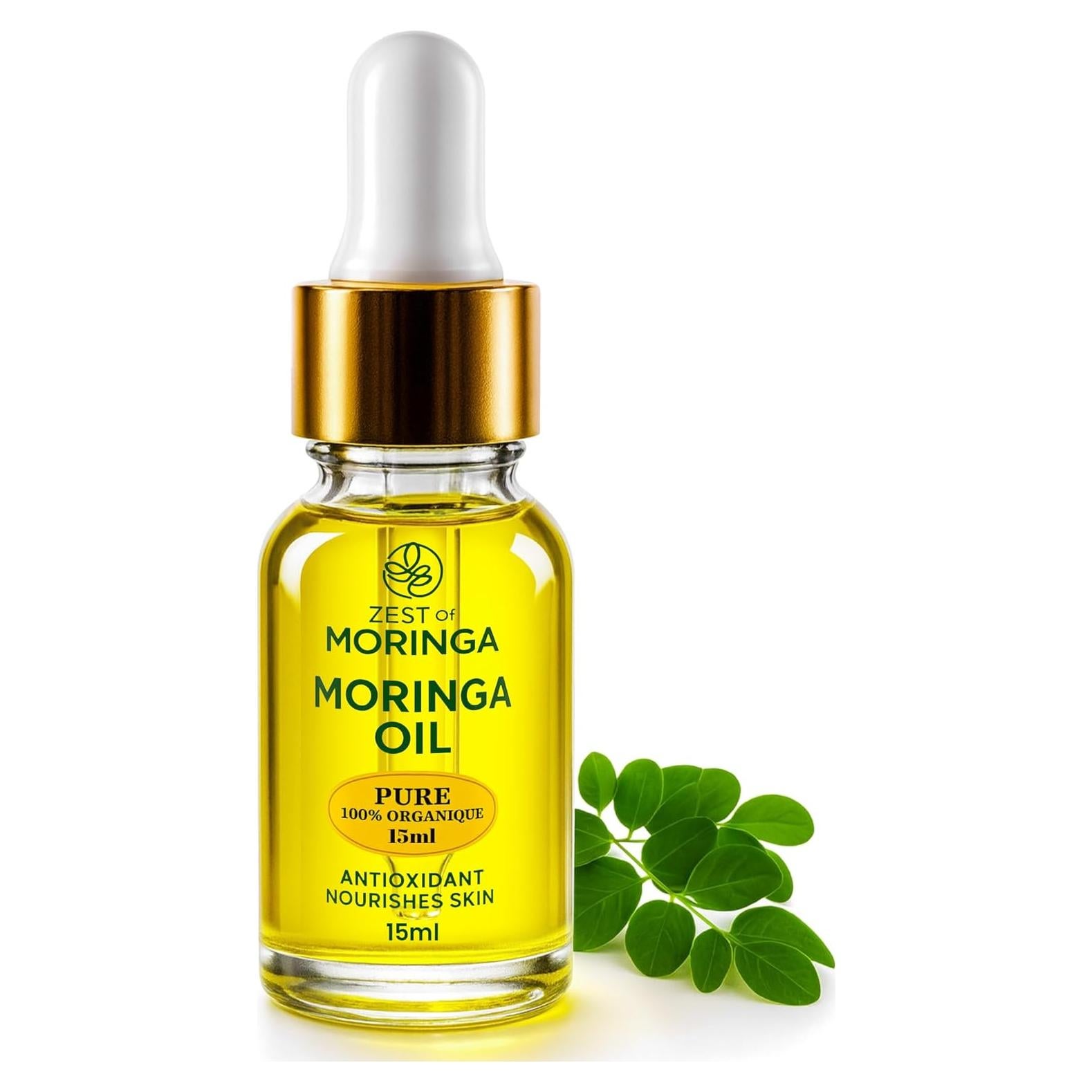 Aceite Facial de Moringa D.L Bio Products 15 ML 100% Puro