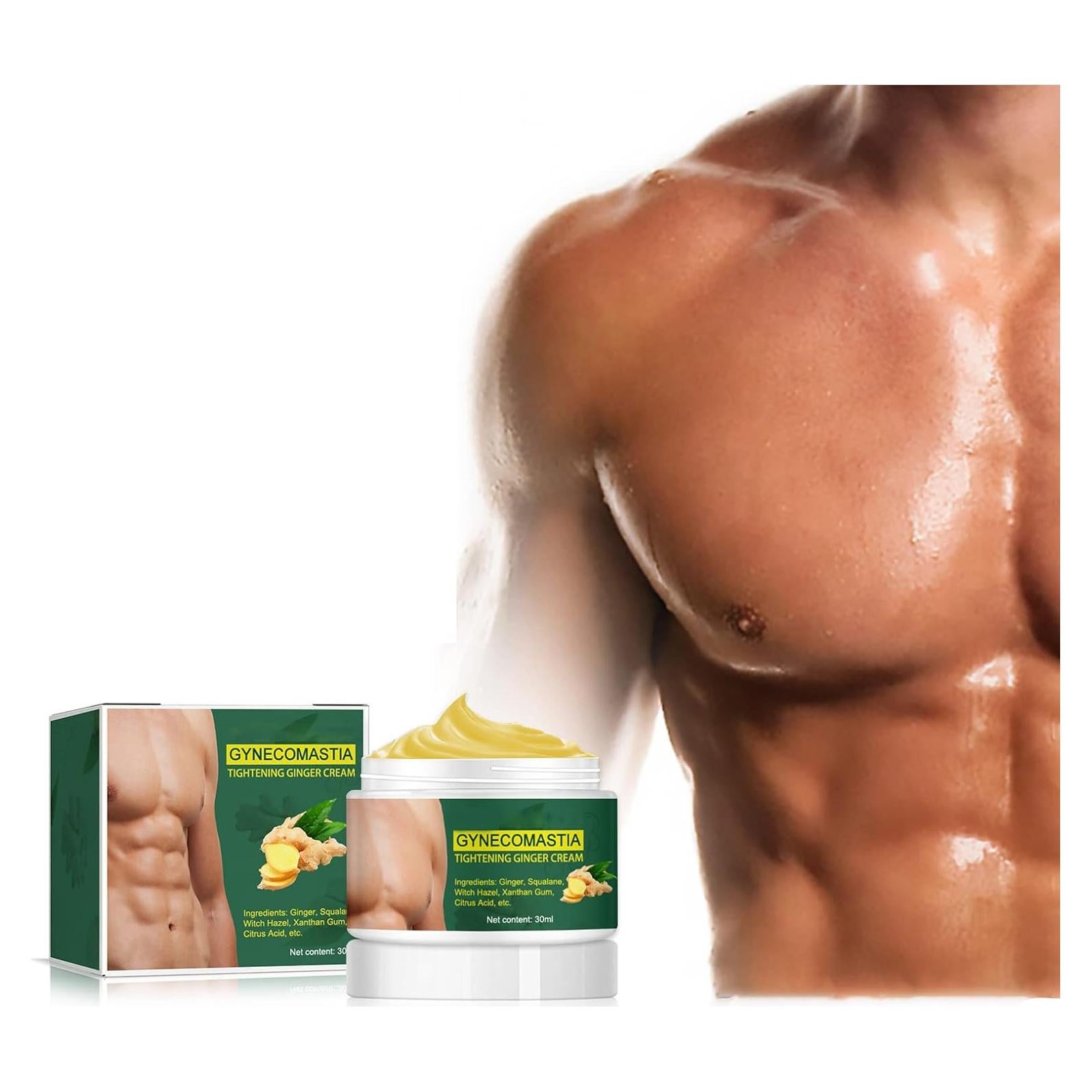 Crema de Jengibre SoliPac 30ml para Aumento de Pecho y Tensar Piel