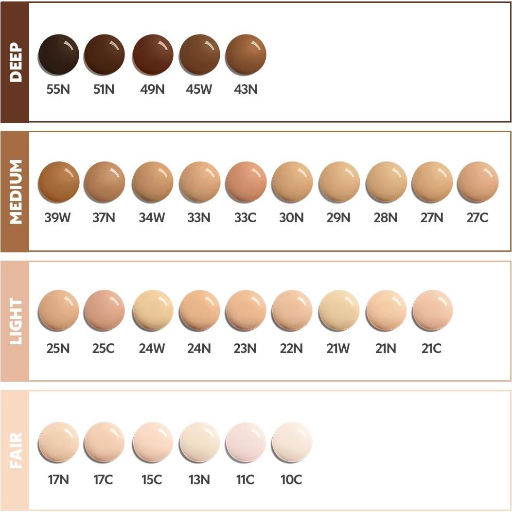 Base de Maquillaje TIRTIR 10C Concha 30ml Larga Duración