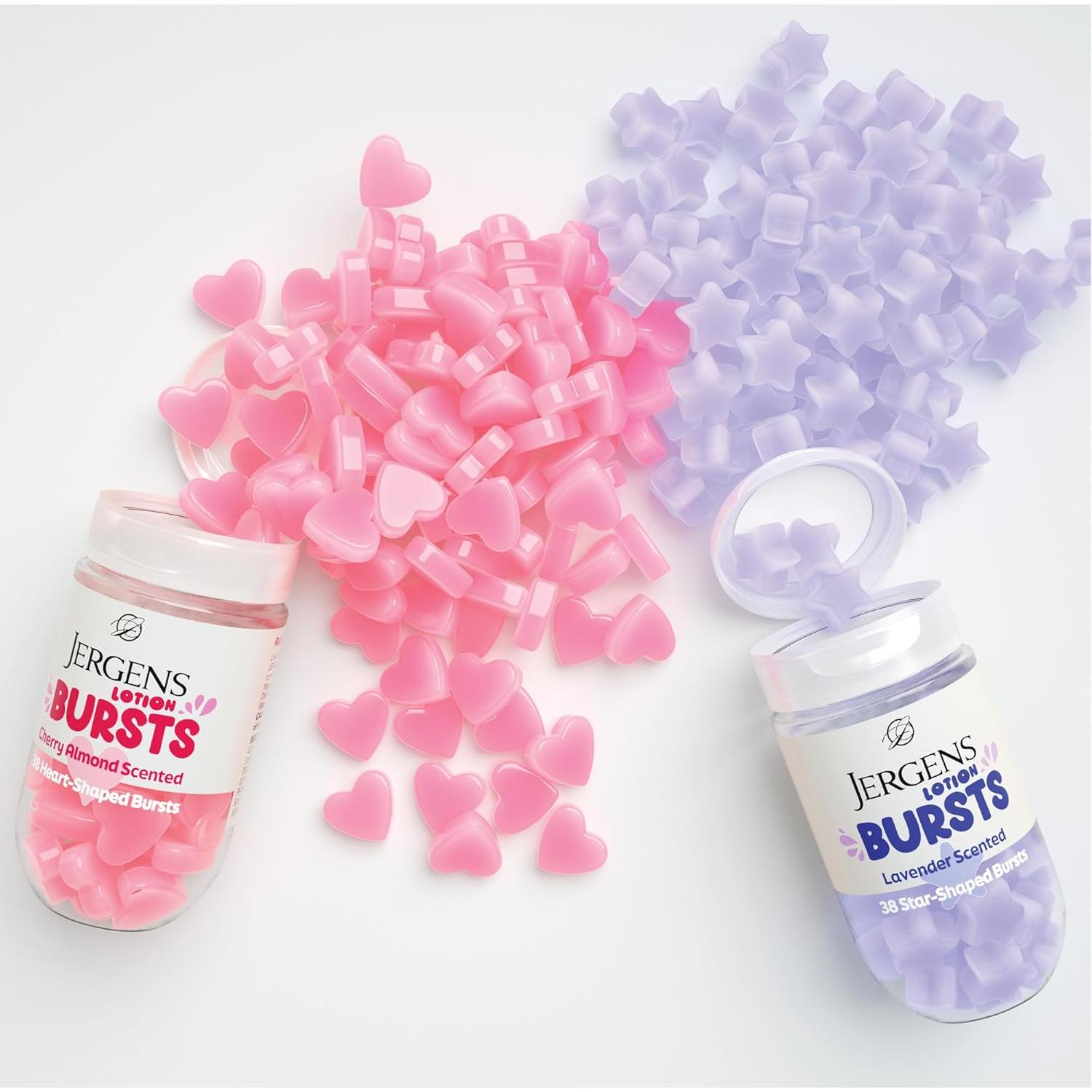 Estallidos de Hidratación Jergens Almendra y Cereza 38 Unidades