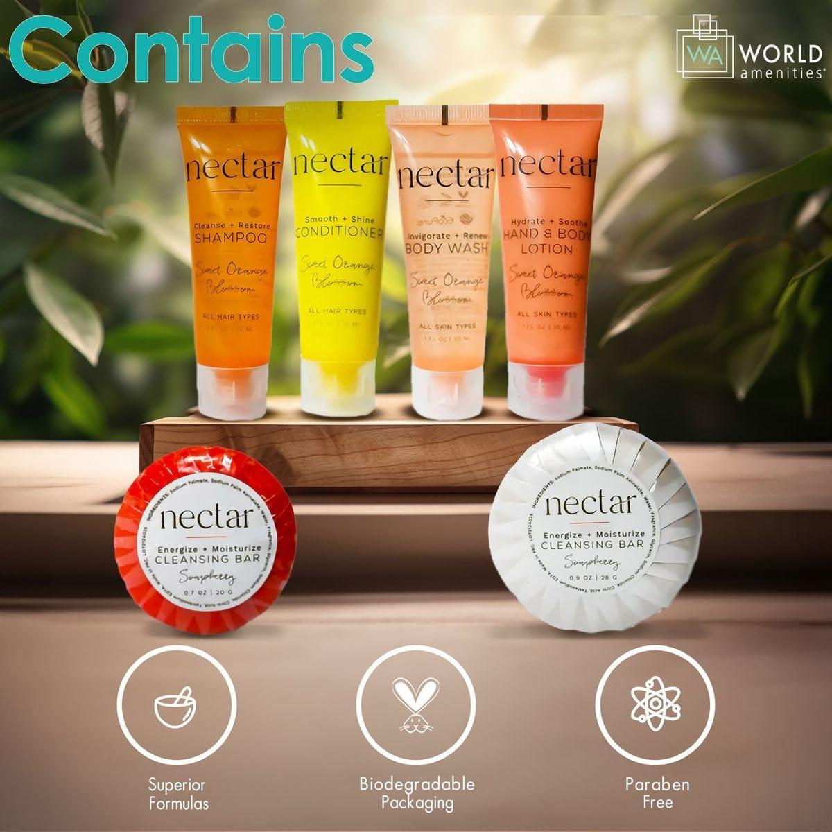 Kit de Artículos de Tocador de Viaje Nectar 25 Piezas