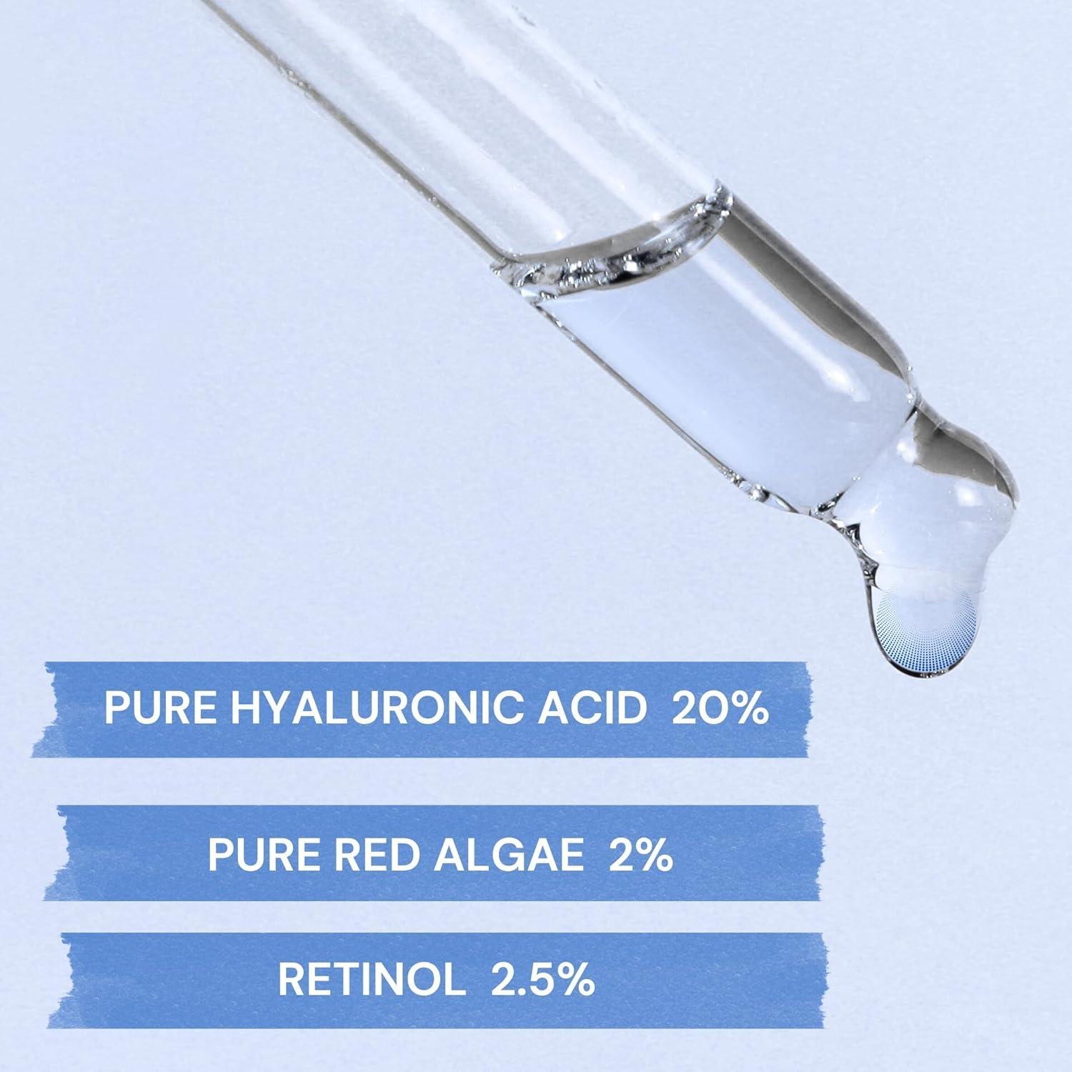 Suero Antienvejecimiento Ácido Hialurónico 20% + Algas Rojas 30 mL