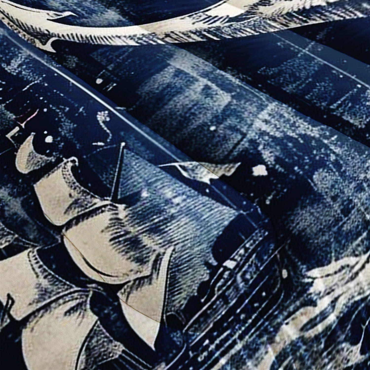 Conjunto Edredón Twin Smell Sunshine Ancla 173x218 cm 3 Piezas