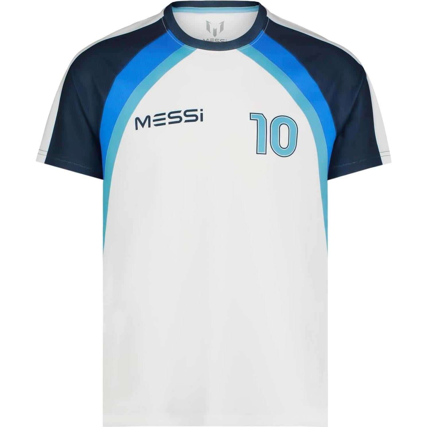 Camiseta de Hombre Messi Heatwave Blanca Estándar