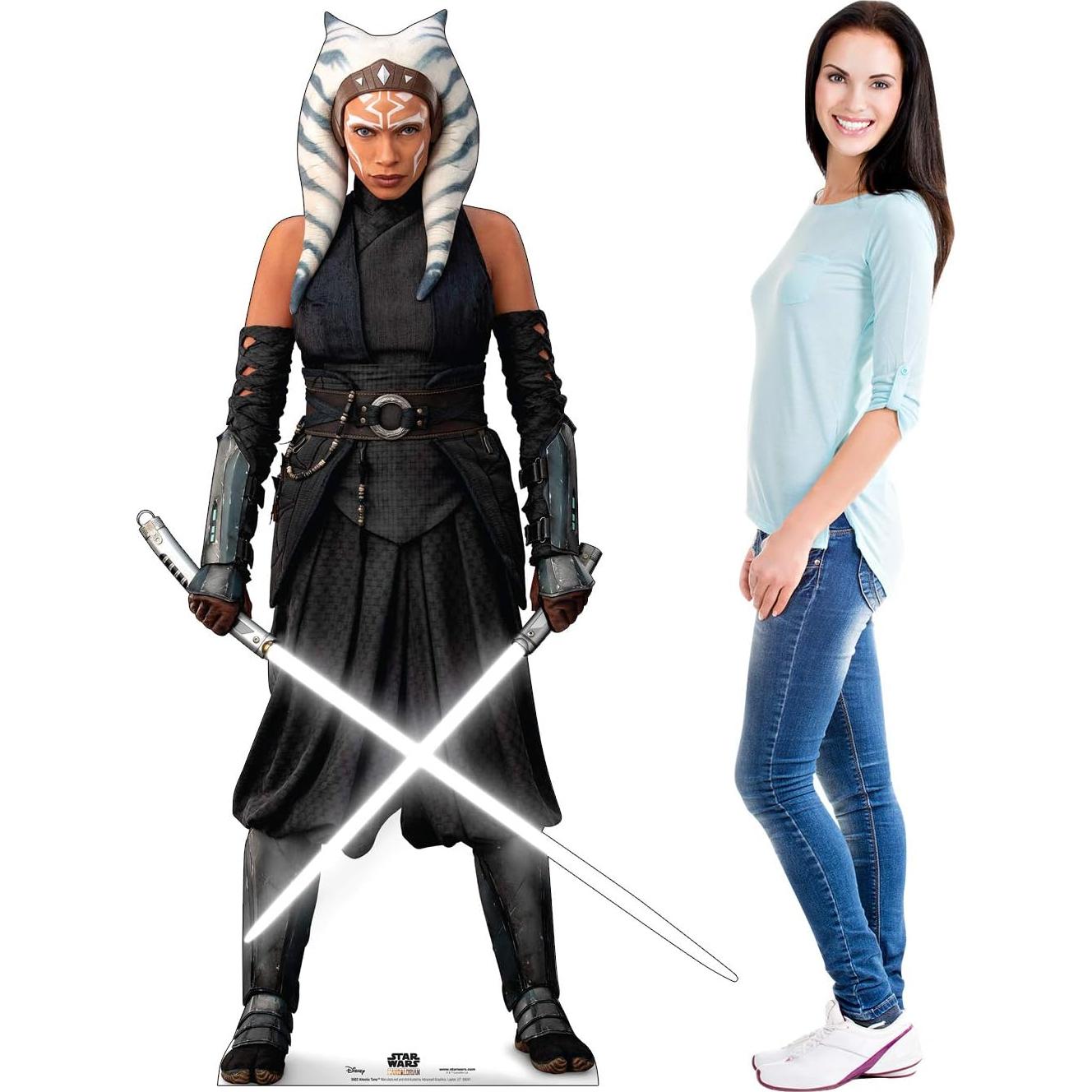 Recorte de cartón Ahsoka Tano 173x94 cm - Cardboard People