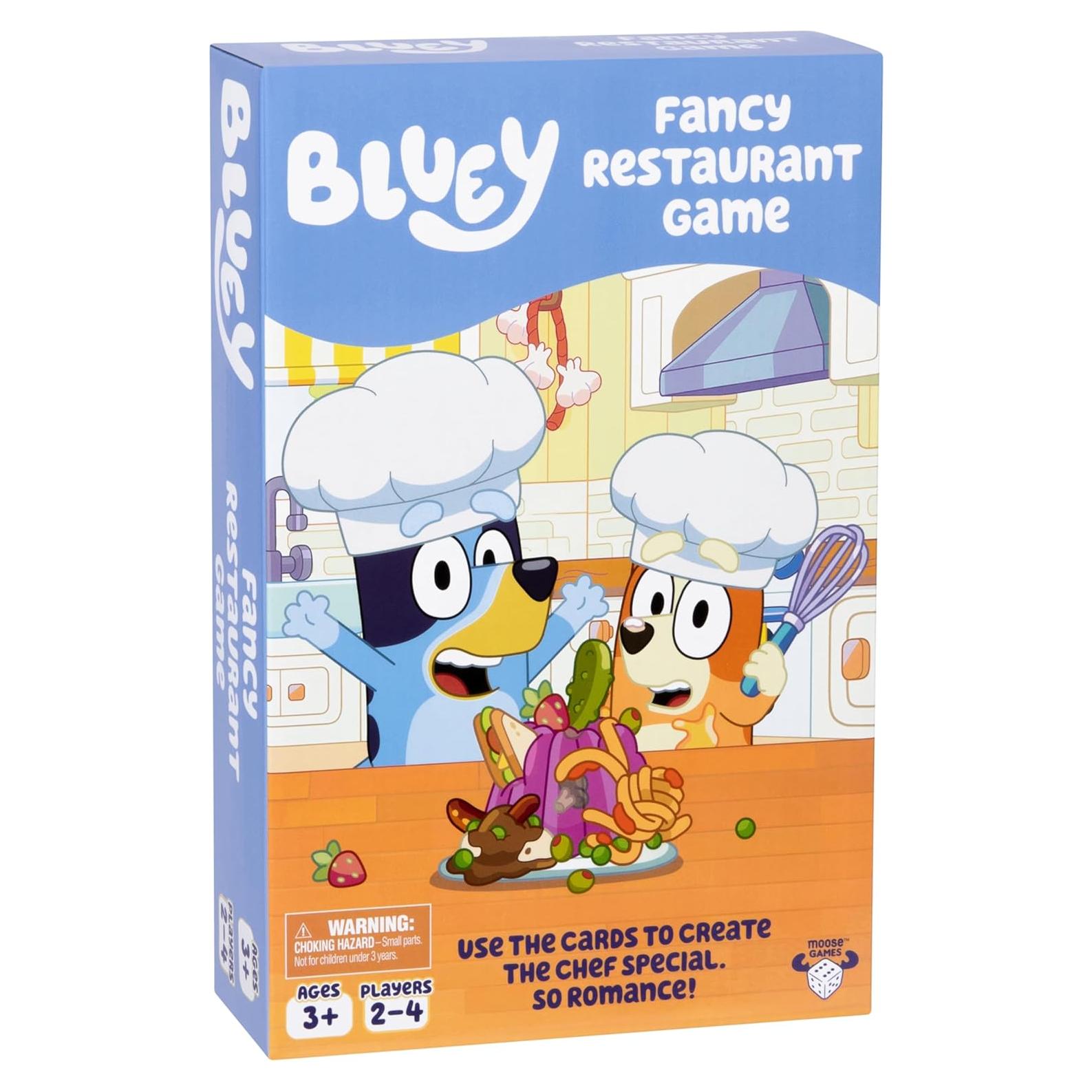 Juego de Restaurante Elegante Bluey - Emparejamiento 2-4 Jugadores