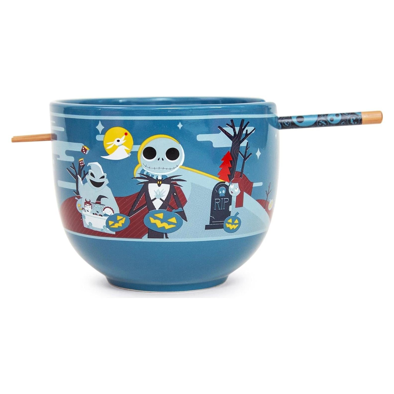 Juego de Vajilla Cerámica Disney Jack Skellington 20 oz