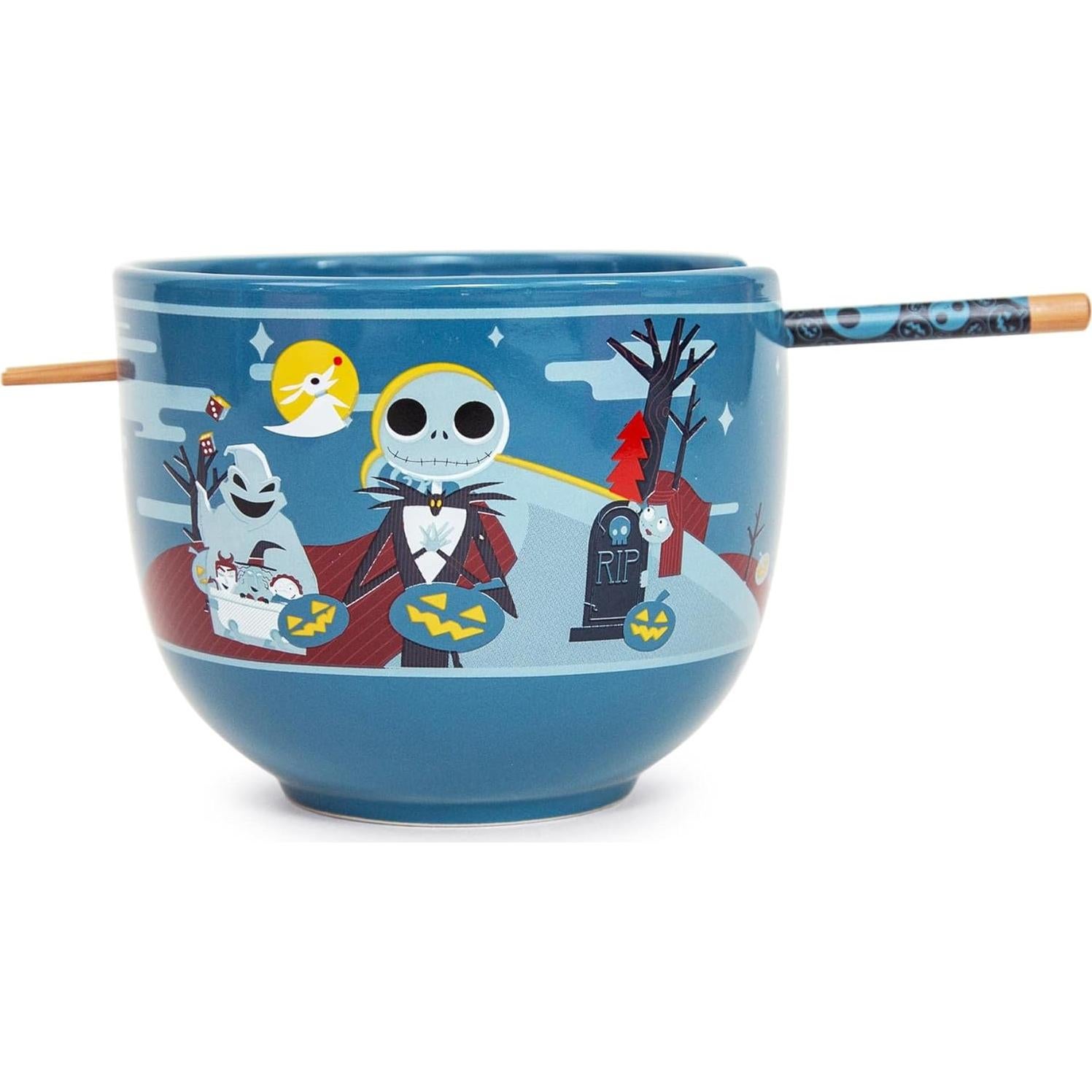 Juego de Vajilla Cerámica Disney Jack Skellington 20 oz