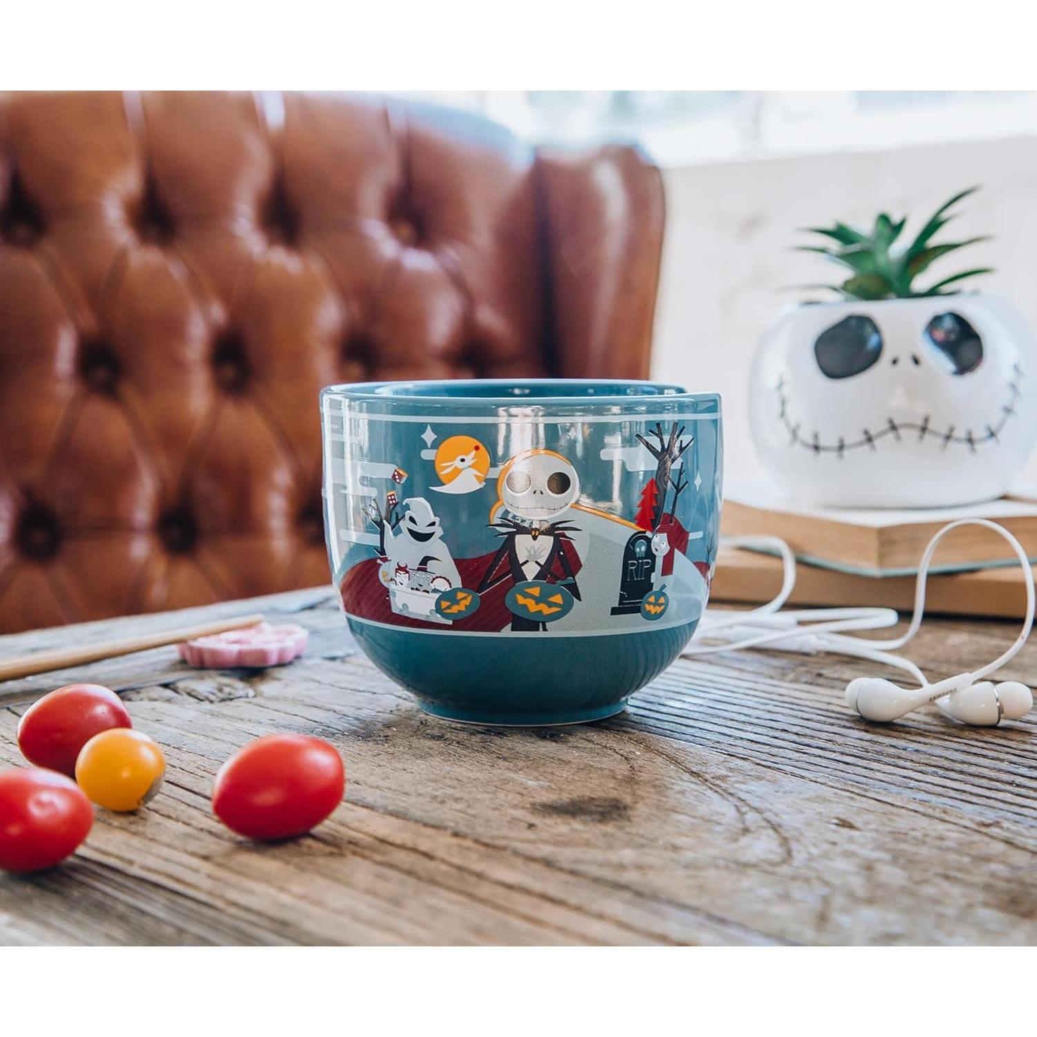 Juego de Vajilla Cerámica Disney Jack Skellington 20 oz