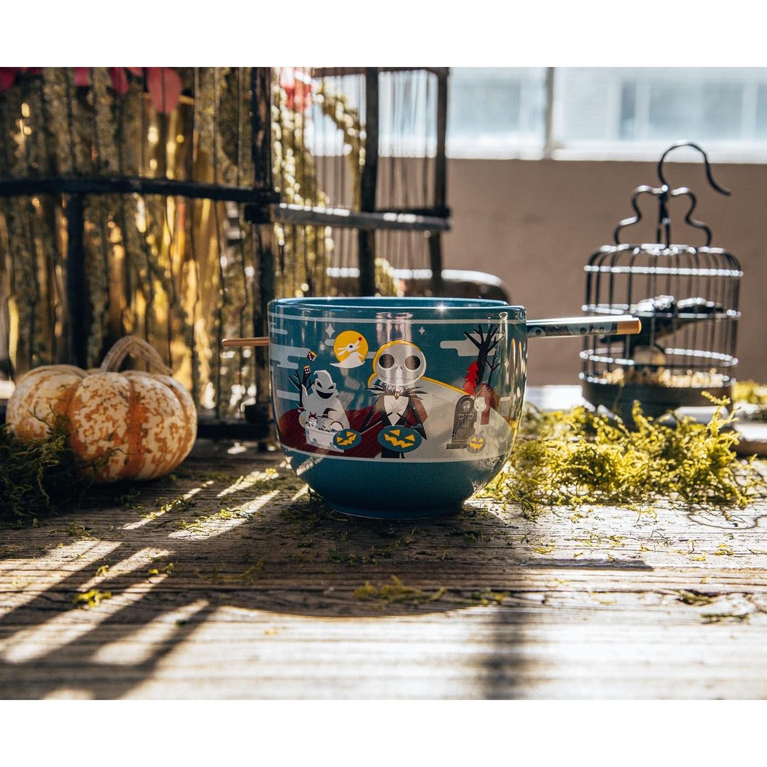 Juego de Vajilla Cerámica Disney Jack Skellington 20 oz