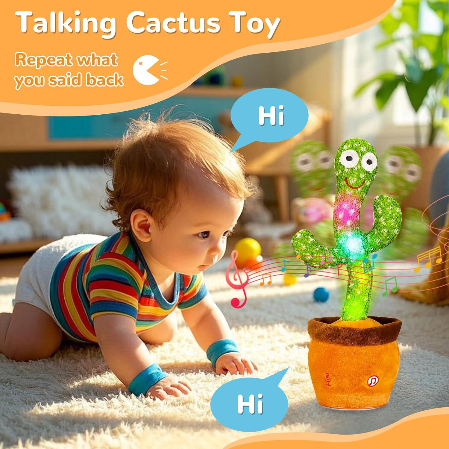 Juguete Cactus Hablante MILEGI para Bebés 1-3 Años