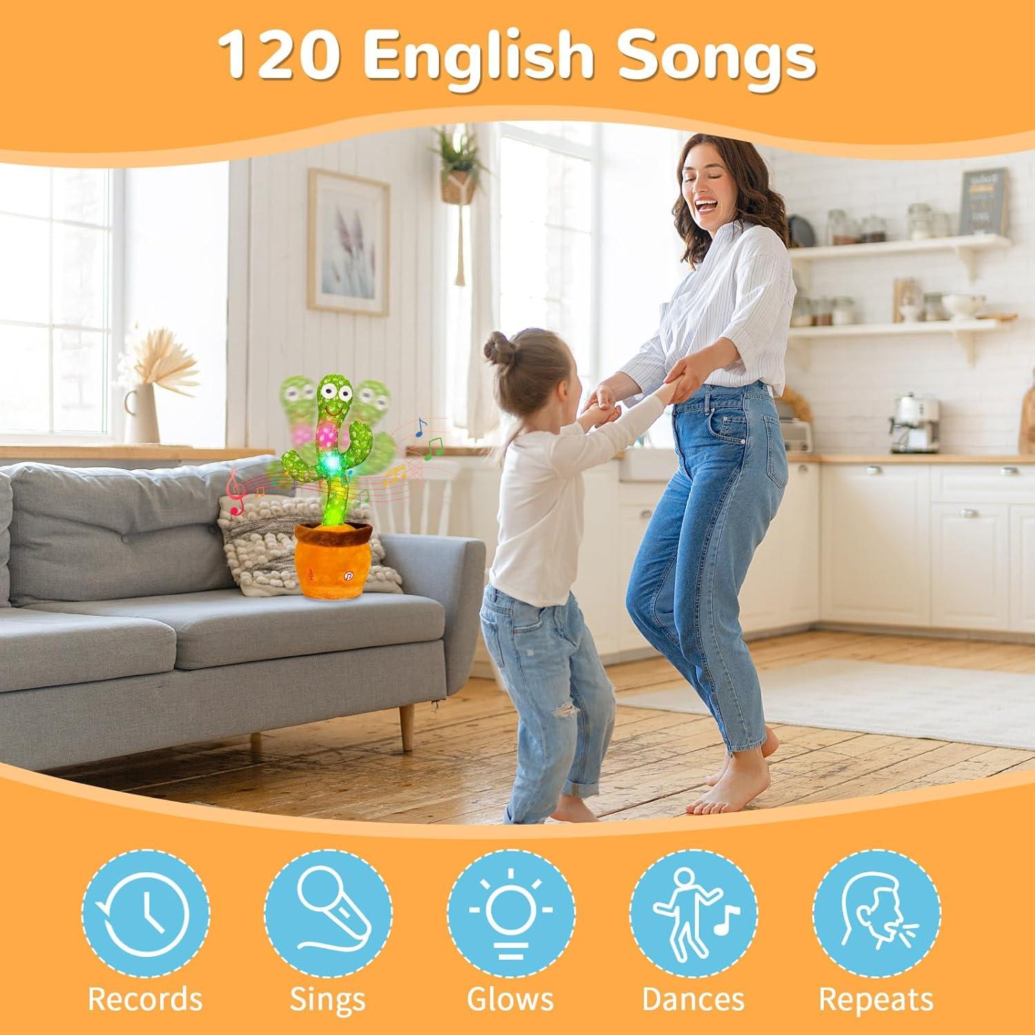 Juguete Cactus Hablante MILEGI para Bebés 1-3 Años