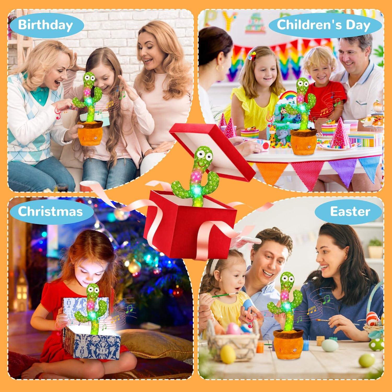 Juguete Cactus Hablante MILEGI para Bebés 1-3 Años