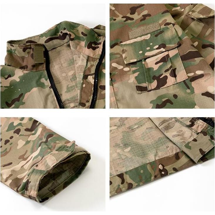Disfraz de Soldado Infantil Klocerg Conjunto Completo Camuflaje