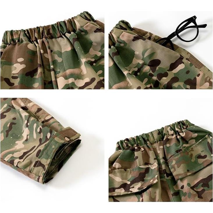 Disfraz de Soldado Infantil Klocerg Conjunto Completo Camuflaje