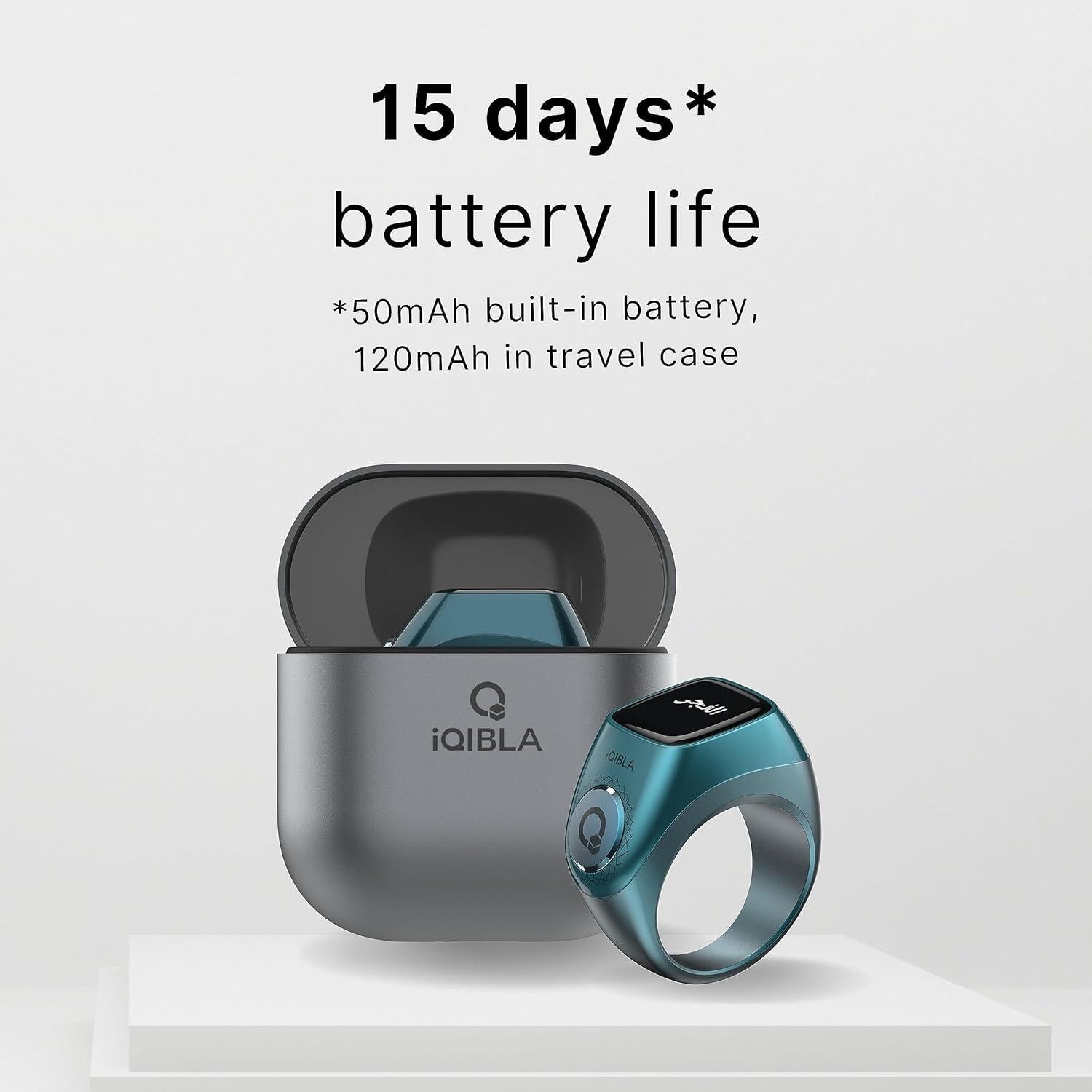 Anillo Zikr Flex Pro - Tasbih Inteligente 3 Tamaños