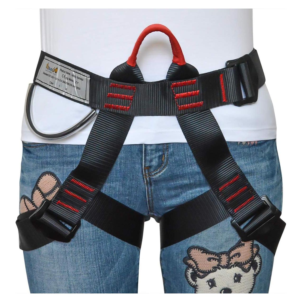 Arnés de Escalada HeeJo ZY01 Poliester 300KG Ajustable