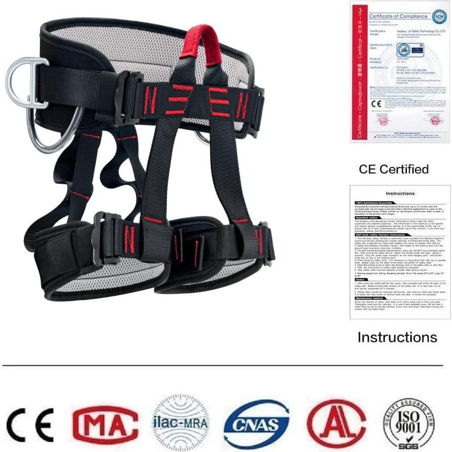 Cinturón de Escalada HandAcc Profesional 80-130cm 25KN