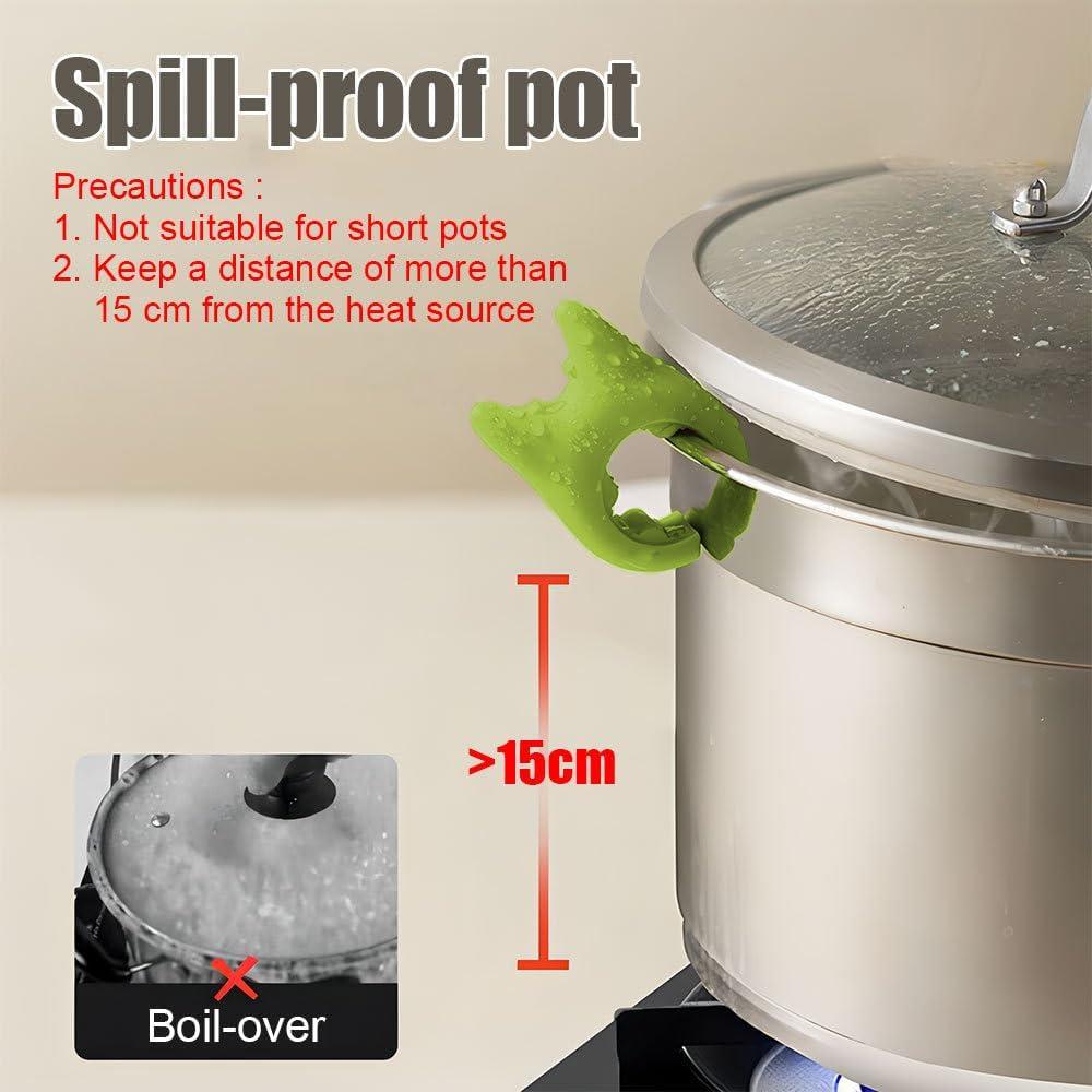 Soporte para Cucharas y Espátulas MiOYOOW 4 Piezas Silicona