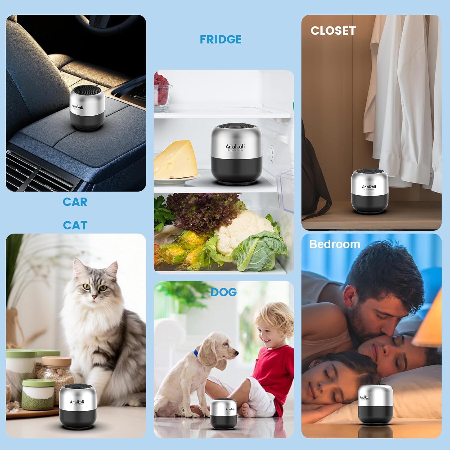 Desodorante de Refrigerador An Alkali - 1 Cuenta, Ecológico y Efectivo