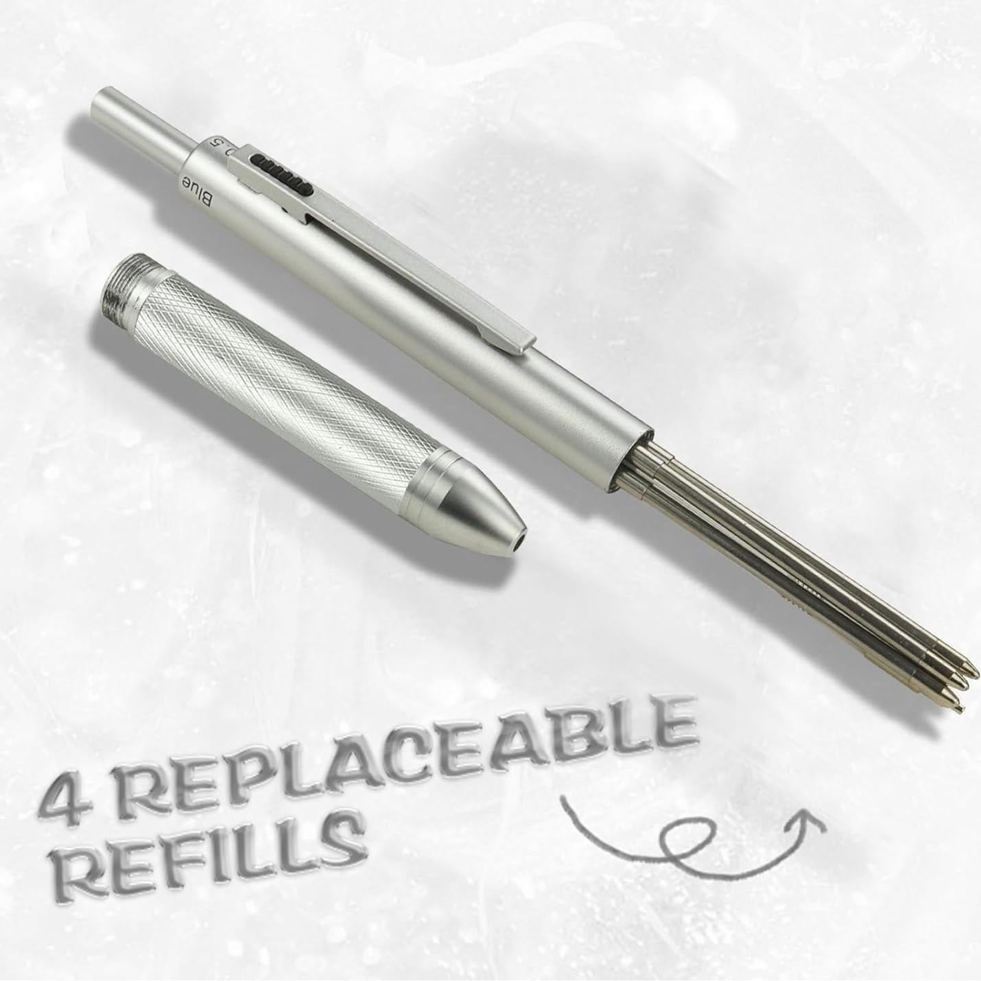 Bolígrafo Multicolor 4 en 1 YUNCHUN con Lápiz Mecánico 0.5mm