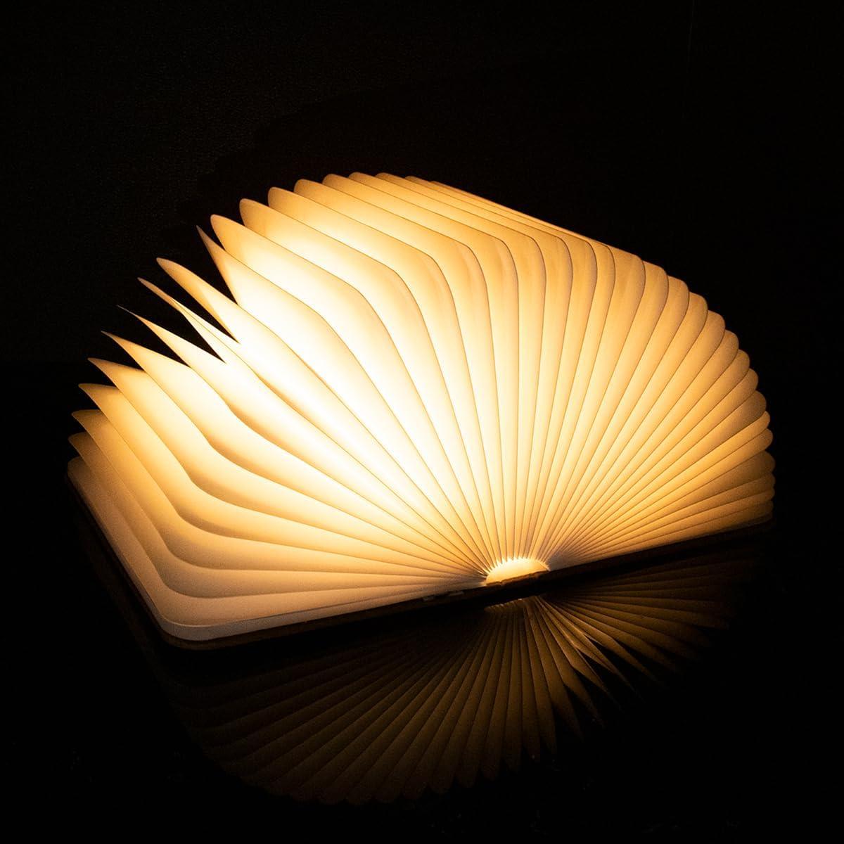 Lámpara de Libro Plegable XIUDI LED Recargable USB 8 Colores