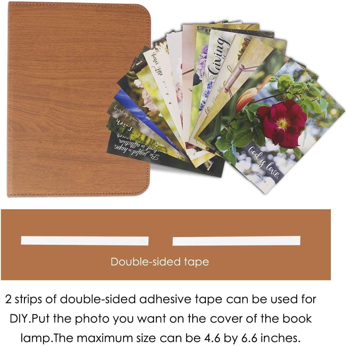 Lámpara de Libro Plegable XIUDI LED Recargable USB 8 Colores