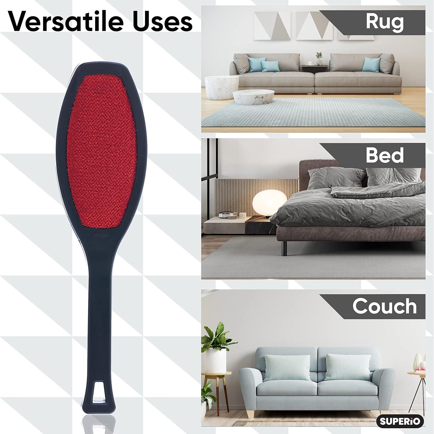 Cepillo de Lint Superio Doble Cara para Ropa y Muebles