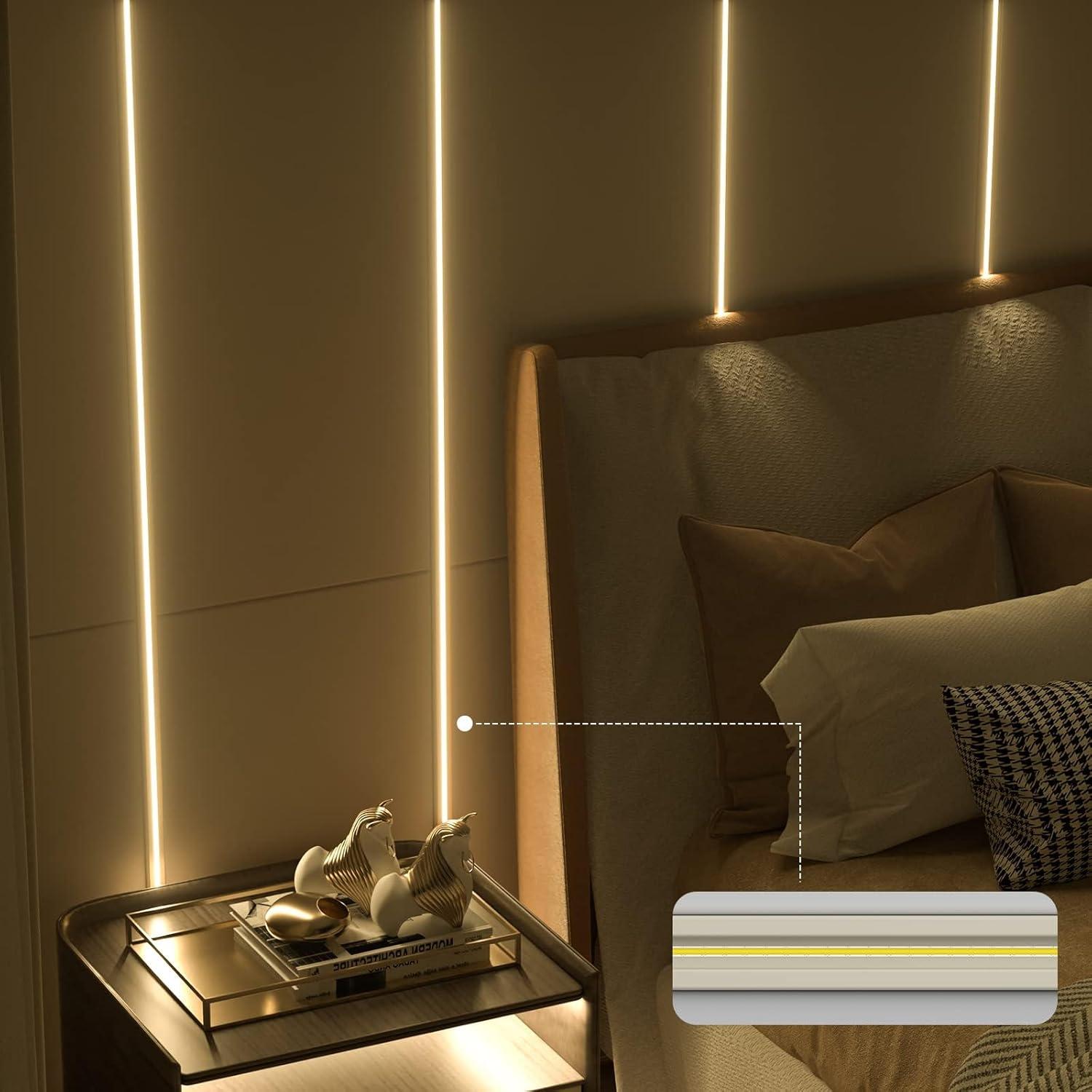 Tira LED COB PAUTIX 5m 3000K Blanco Cálido 504 LEDs/m