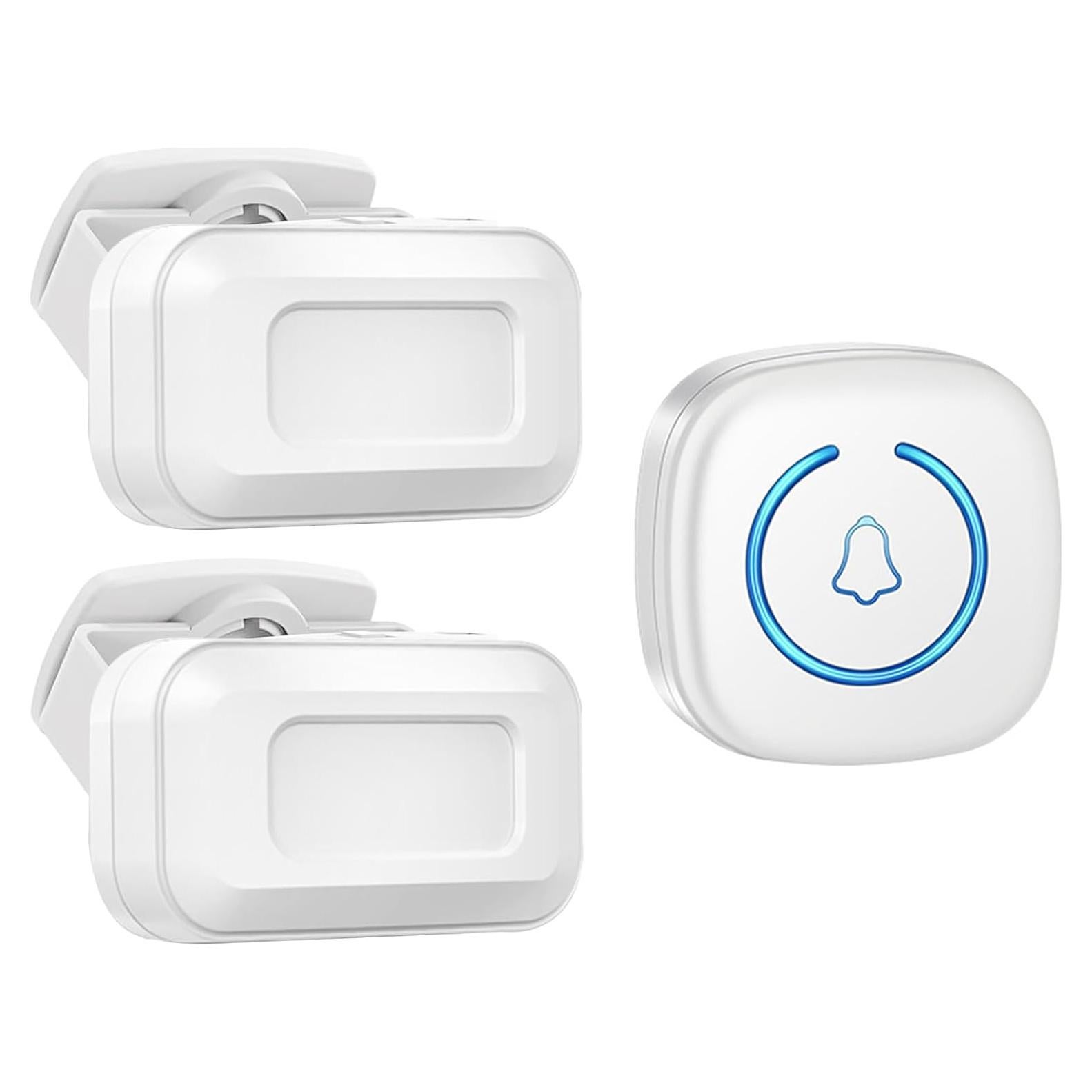 Alarma de Cama MERLRR con 2 Sensores de Movimiento y Receptor