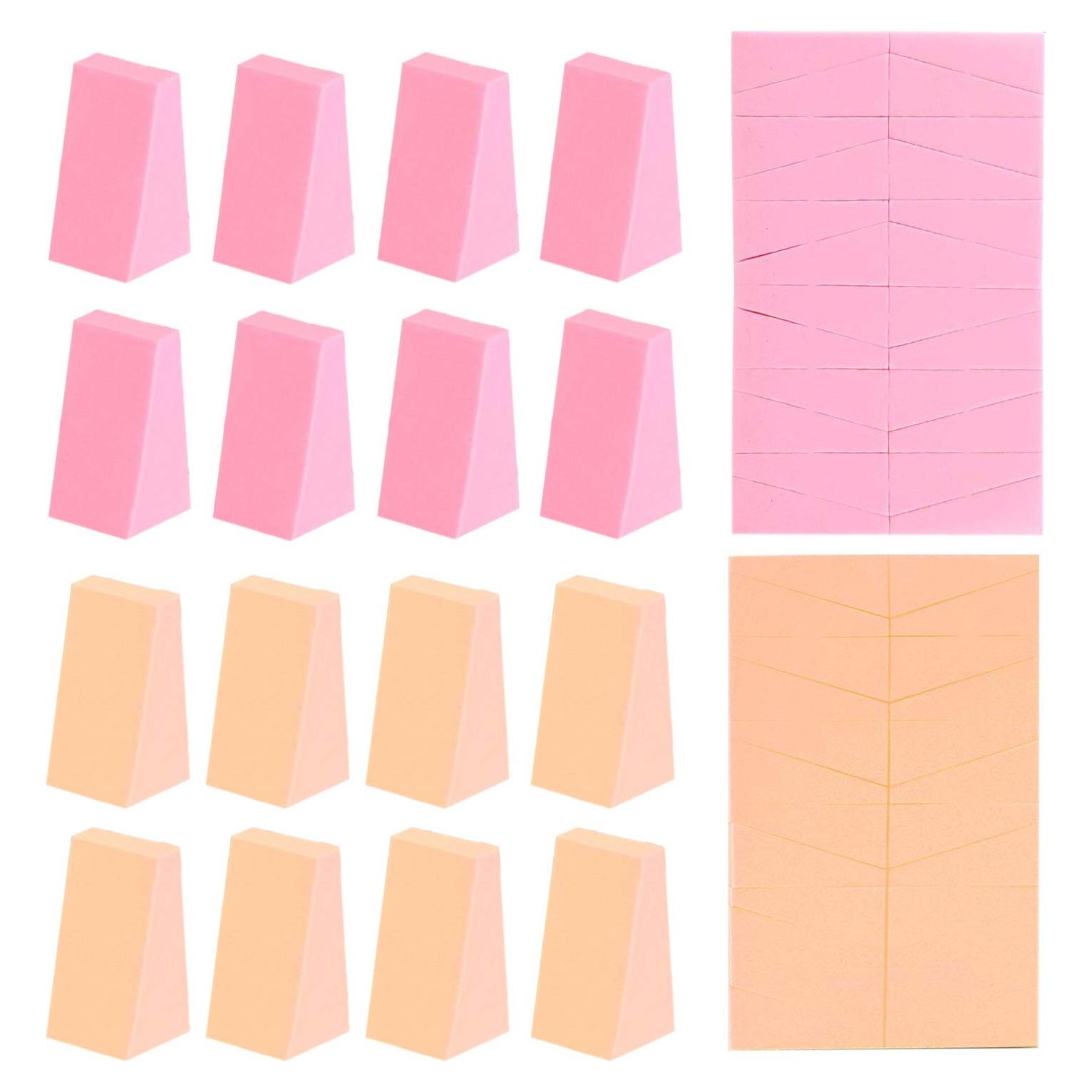 Esponja de Maquillaje HOYOLS en Cuña - 48 Piezas Sin Láttex