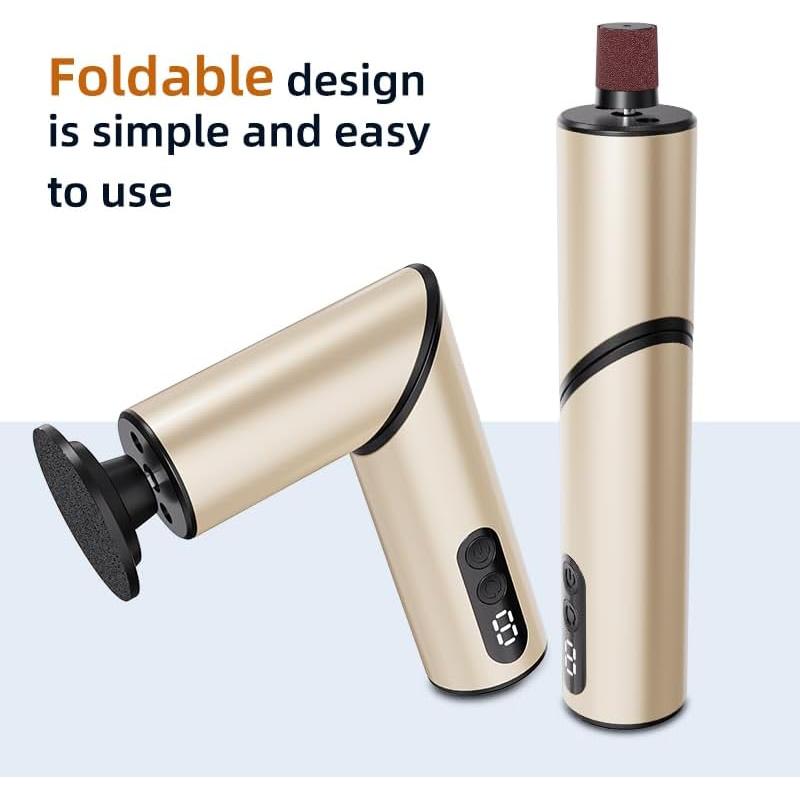 Removedor de Callos Eléctrico FUNKYLEE Oro Champán 9 Velocidades