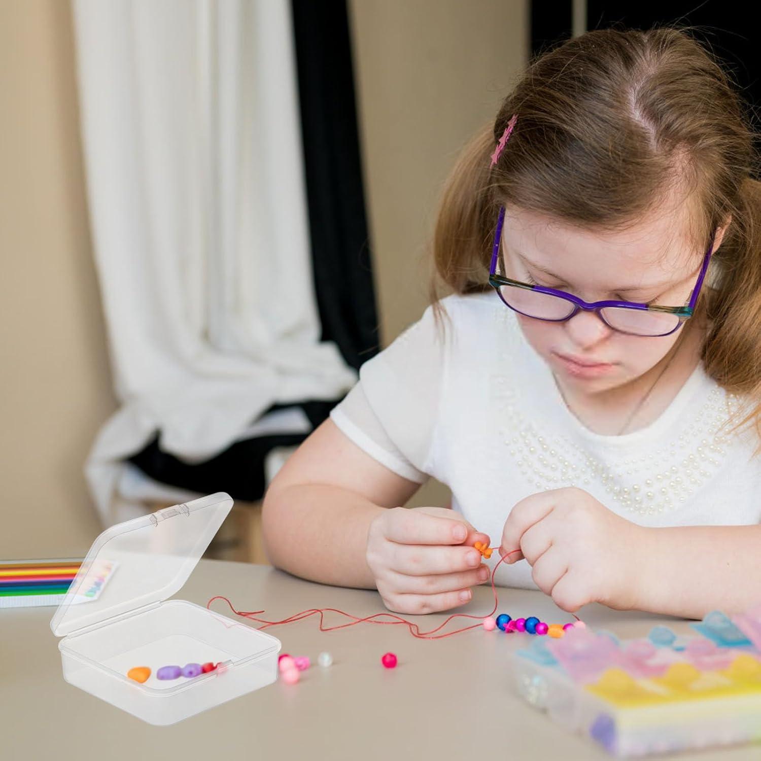 6 Contenedores de Plástico Transparente Koceci para Almacenamiento