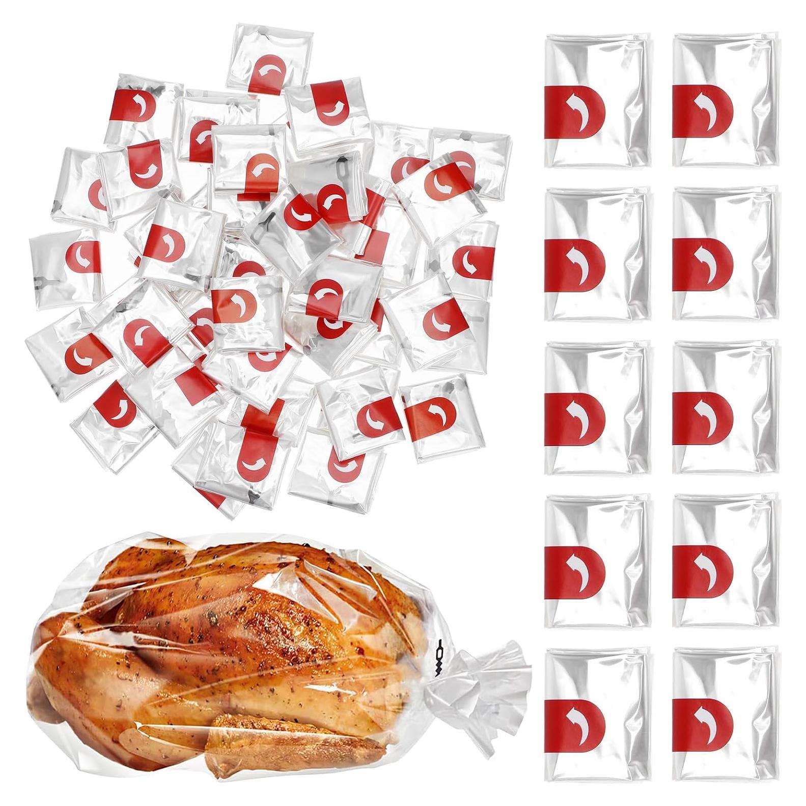 50 Bolsas de Cocina para Horno Iplusmile 25.4x38.1cm Resistentes