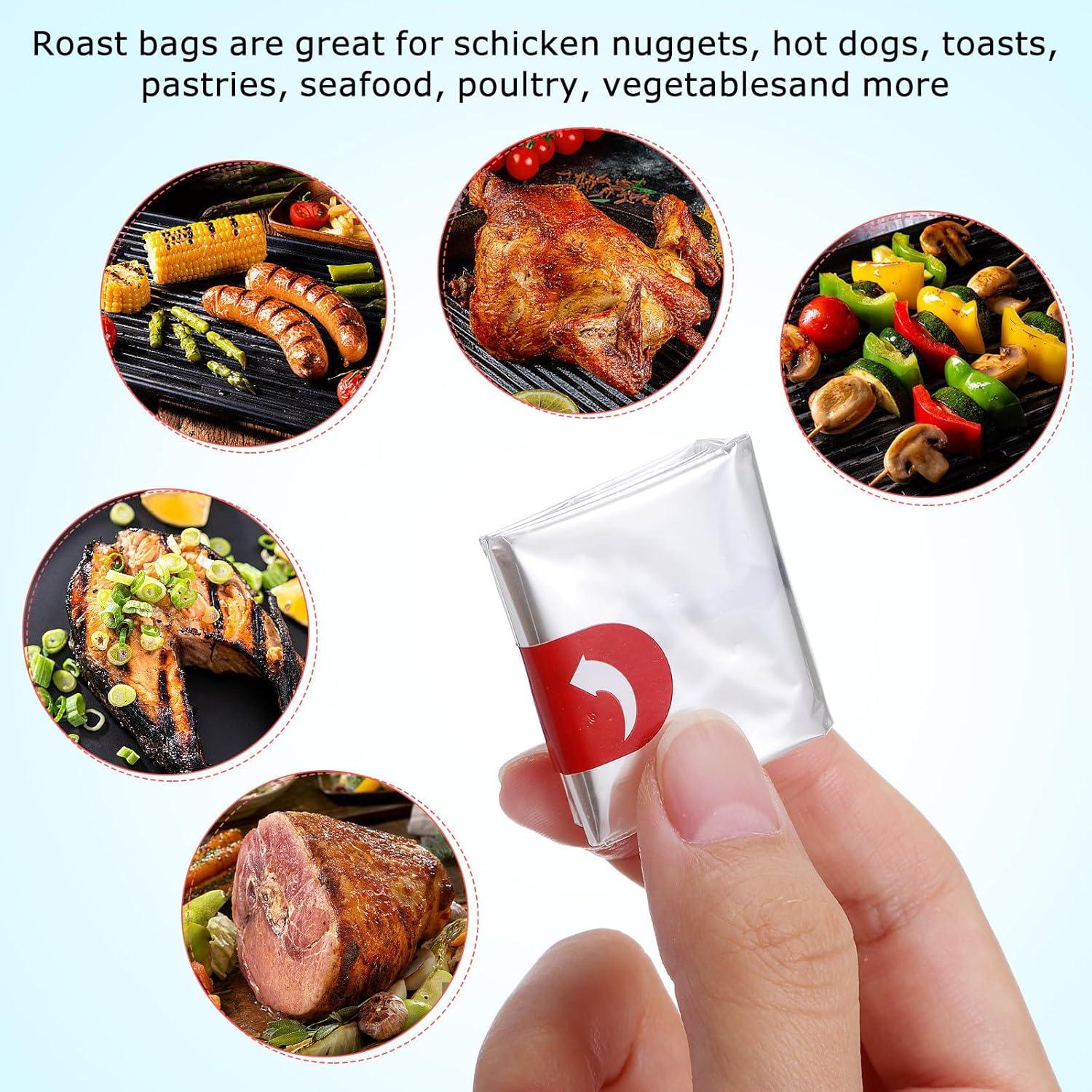 50 Bolsas de Cocina para Horno Iplusmile 25.4x38.1cm Resistentes