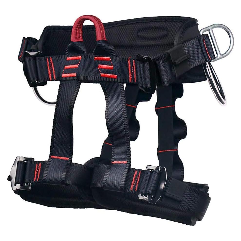 Arnés de Escalada X XBEN, Medio Cuerpo Ajustable Rojo