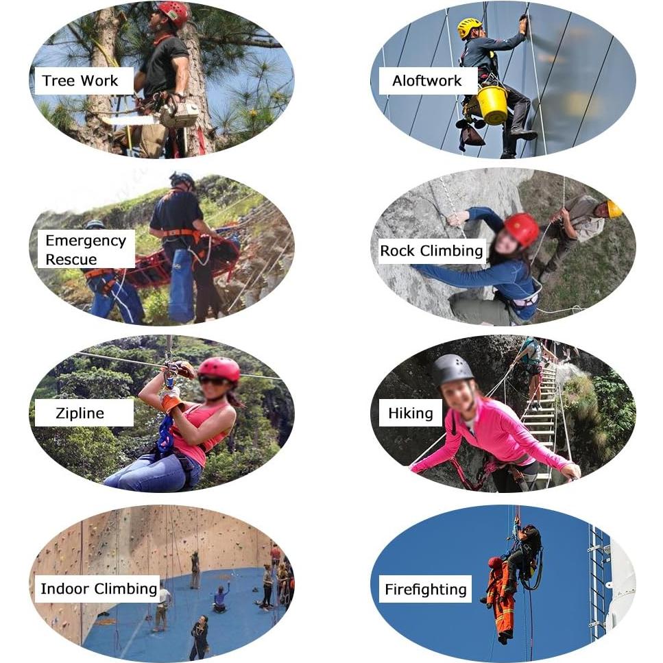 Arnés de Escalada X XBEN, Medio Cuerpo Ajustable Rojo