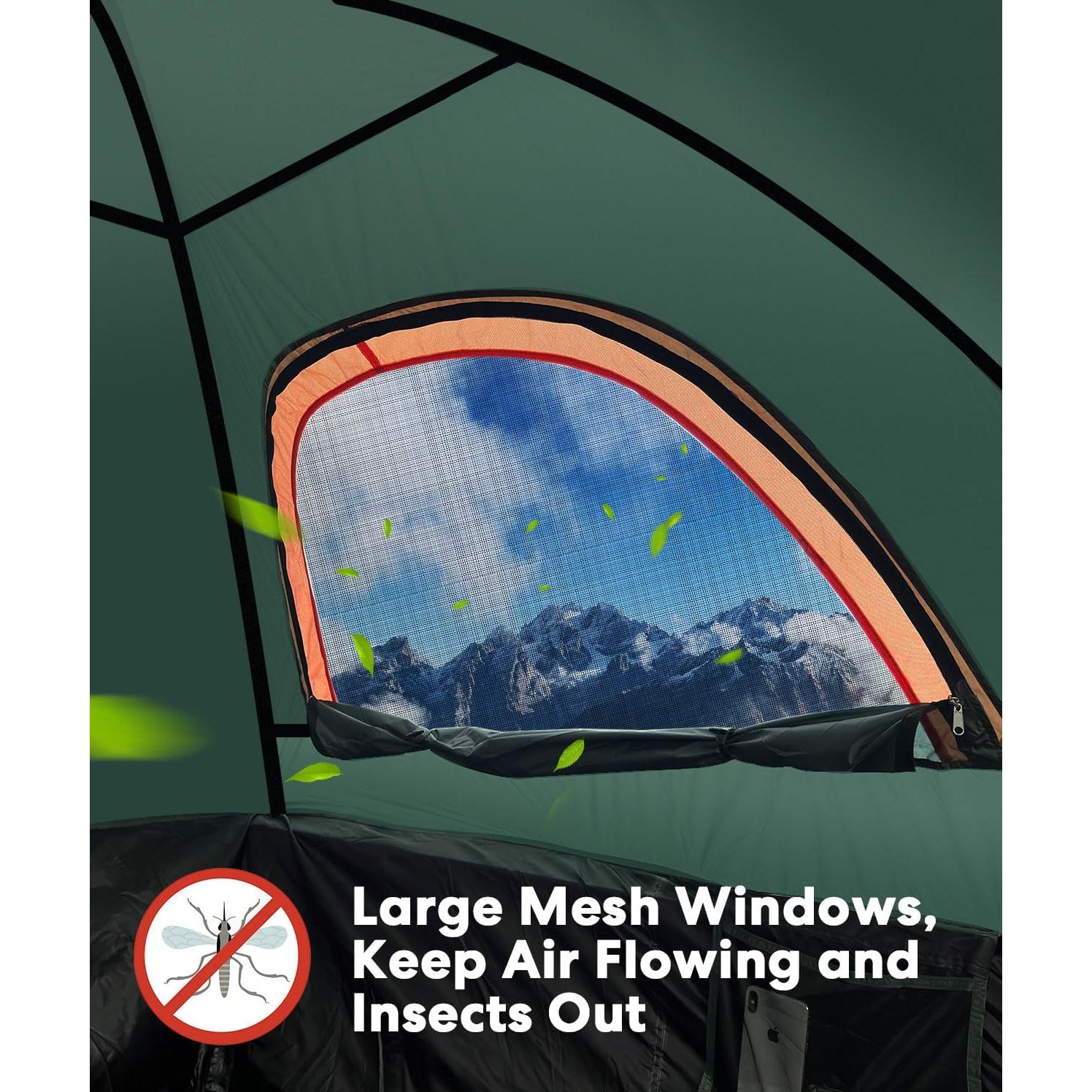 Tienda de Cama LIBERRWAY para Camiones Pickup 5.5-6ft Verde