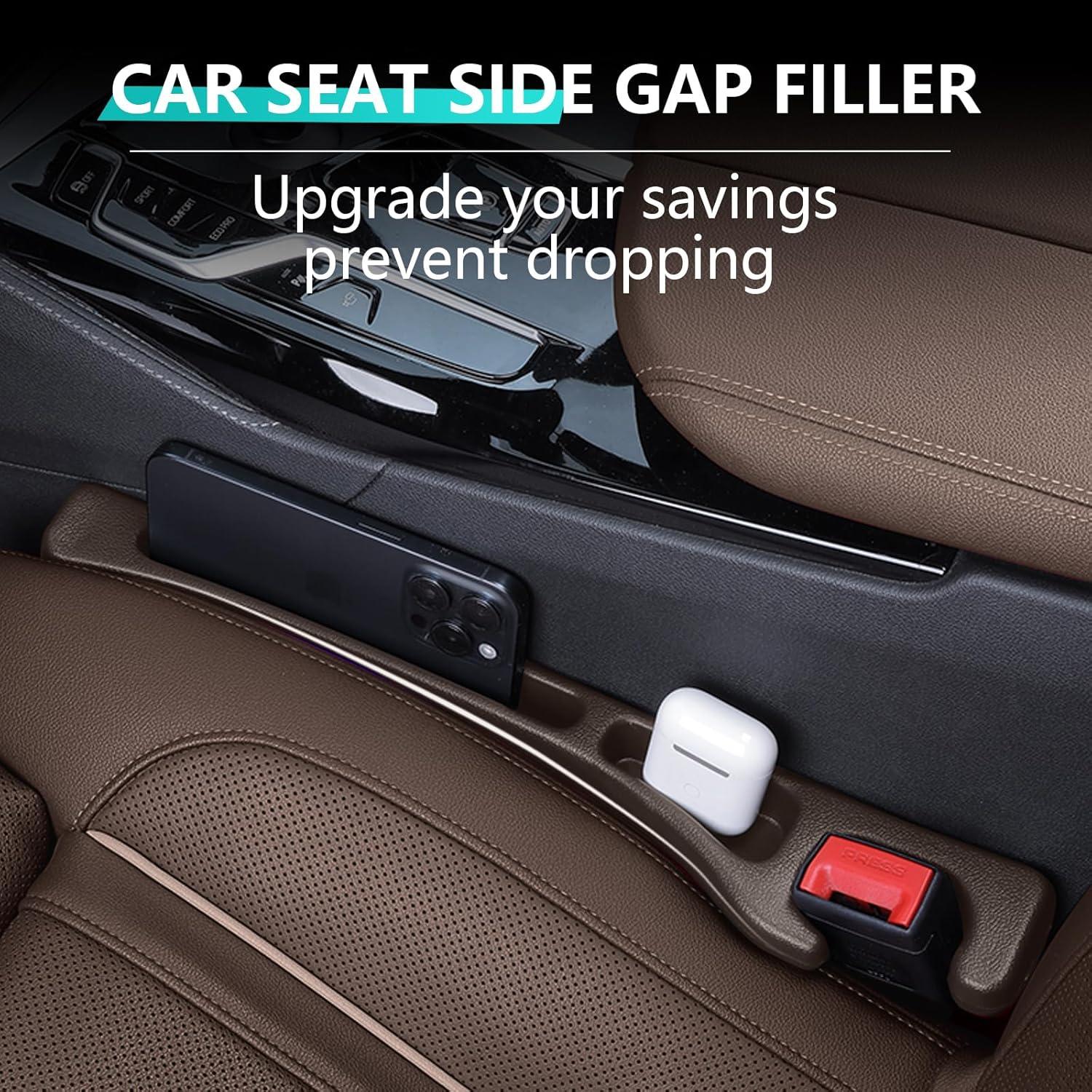 Relleno de Espacio entre Asientos de Auto ROCKHUGO Marrón