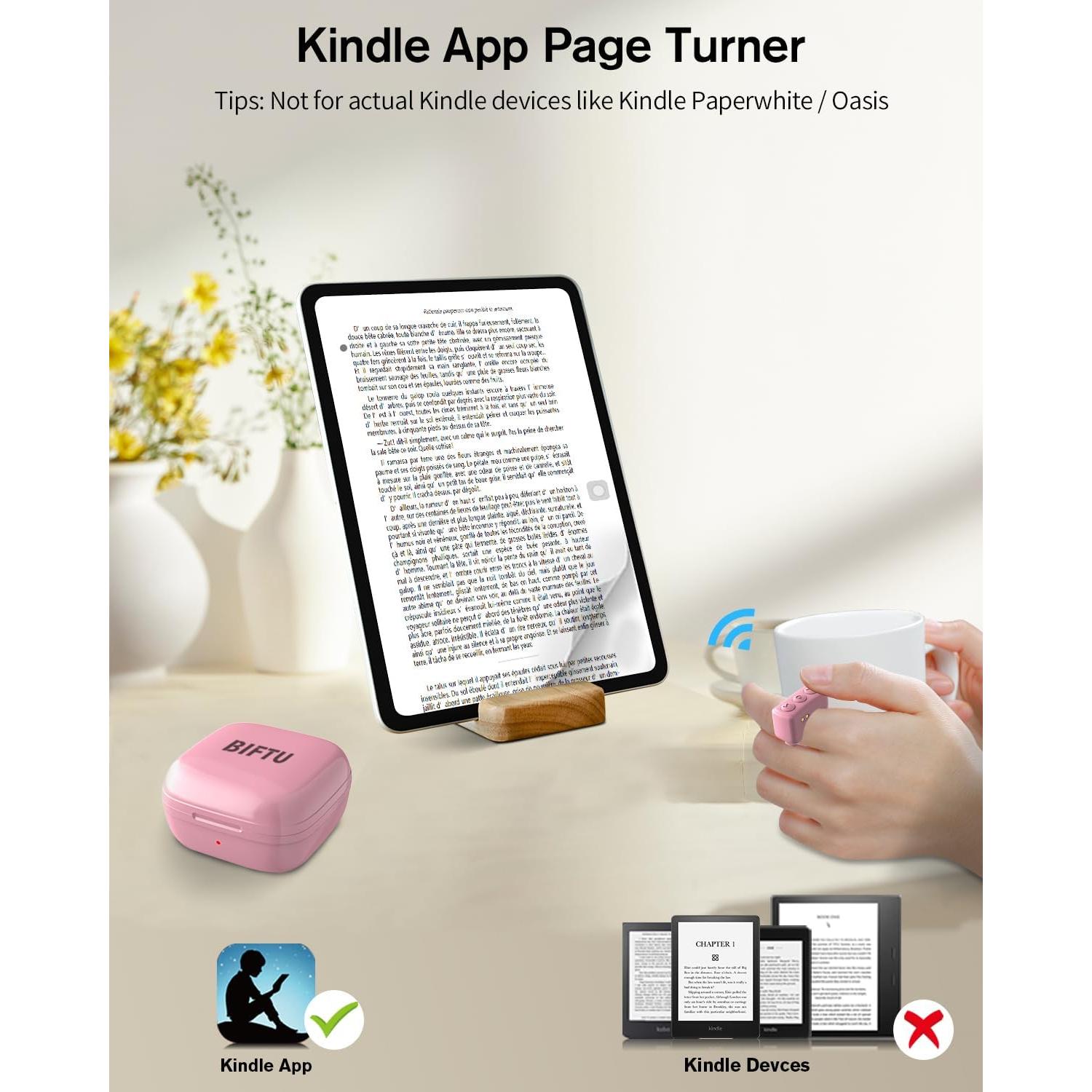 Anillo de Desplazamiento Remoto BIFTU D01 Pro Rosa