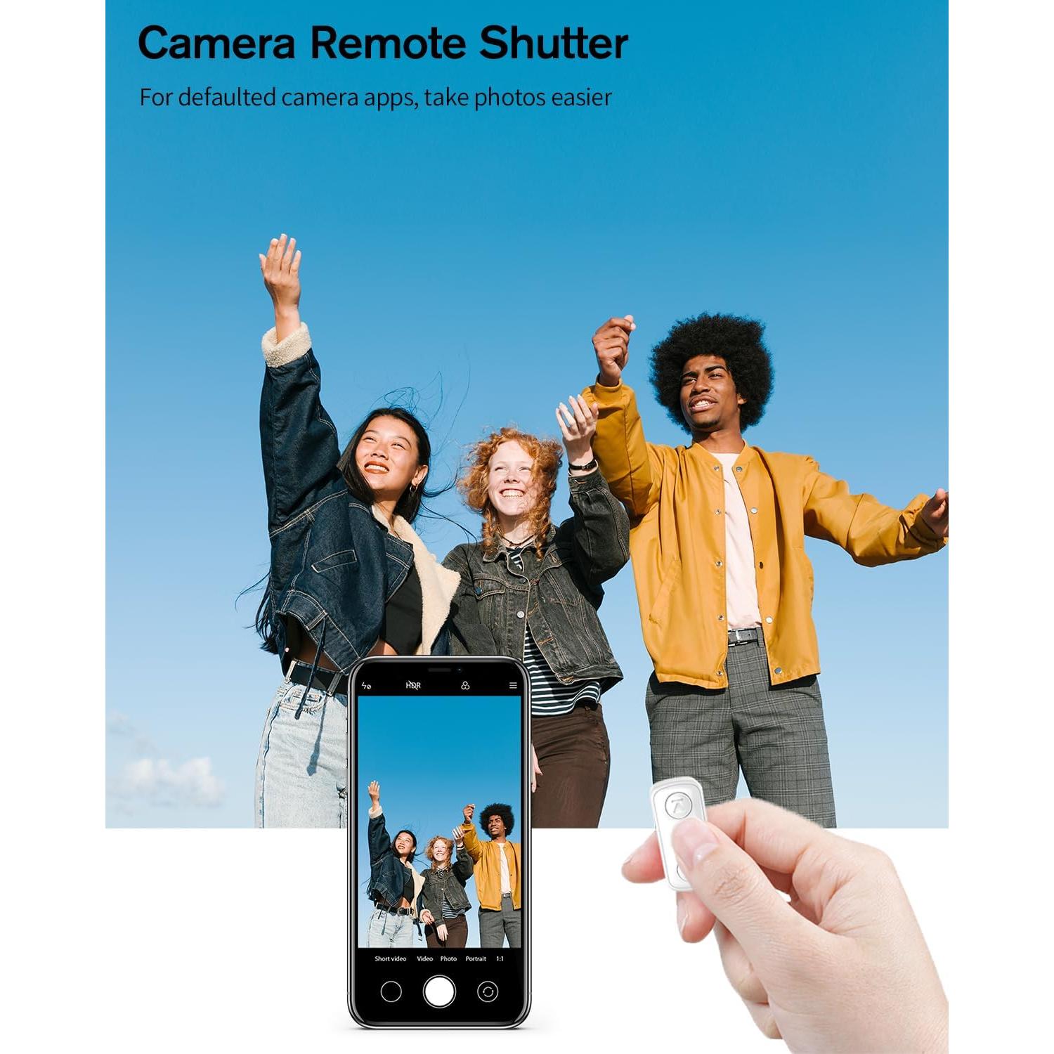 Anillo de Desplazamiento Remoto BIFTU D01 Pro - Control Bluetooth Blanco