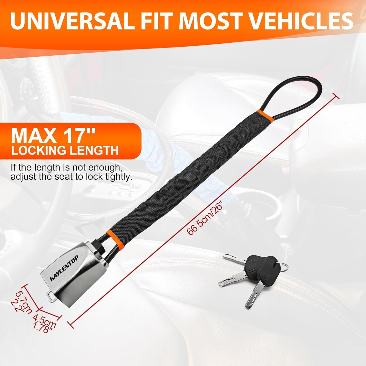 Bloqueo de Volante KAYCENTOP Antirrobo Universal 43 cm