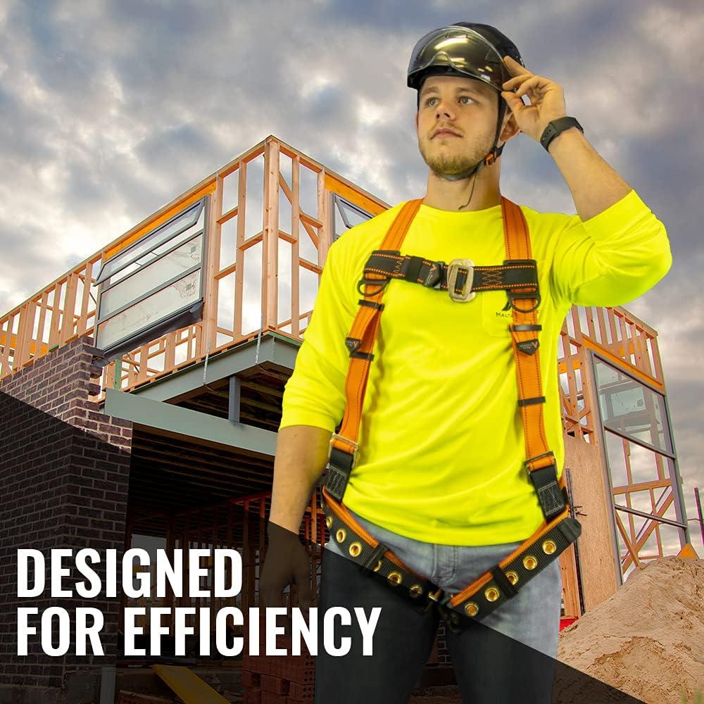 Arnés de Seguridad Malta Dynamics Warthog Cuerpo Completo S-M