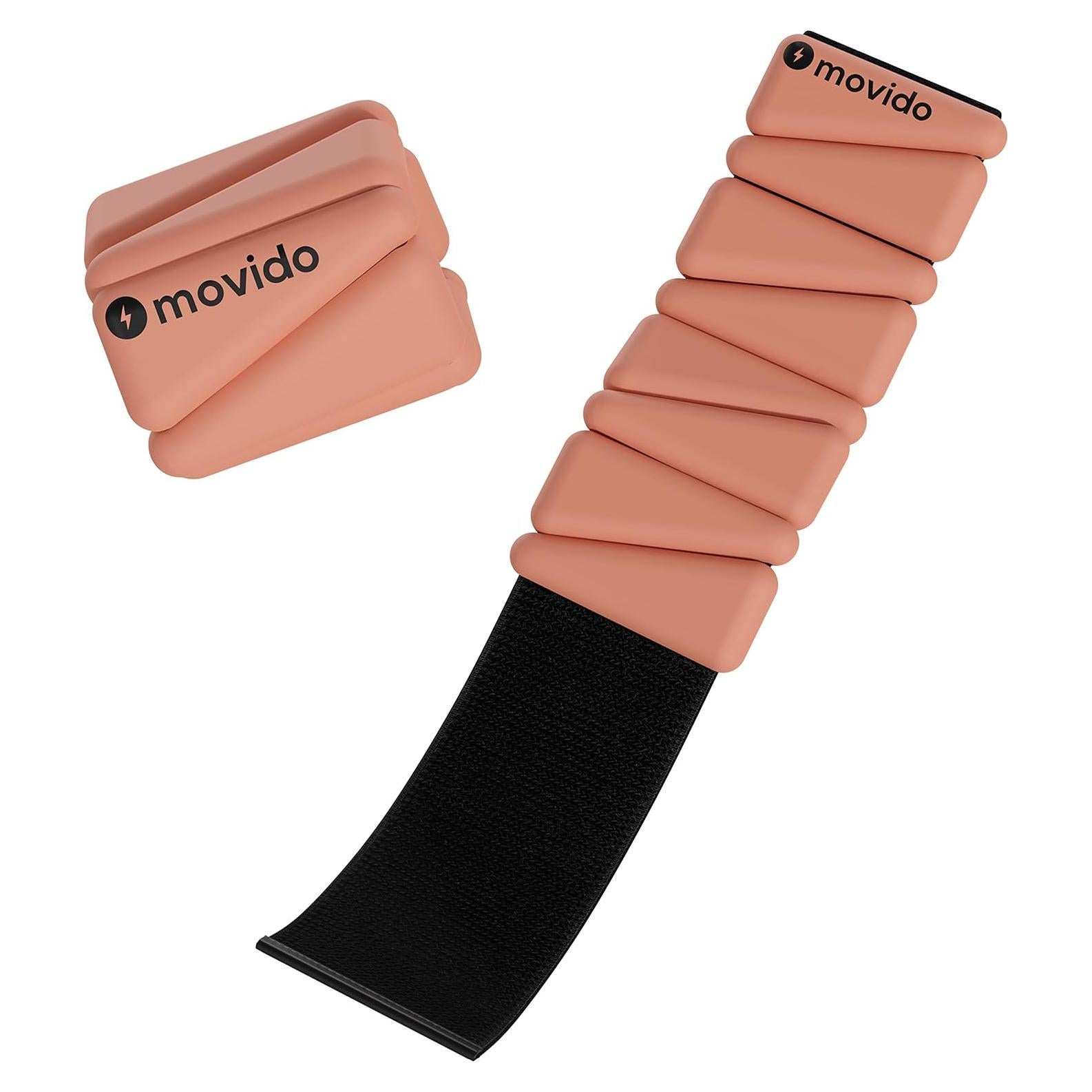 Pesas de Muñeca y Tobillo Movido 0.45 kg Ajustables Rosa