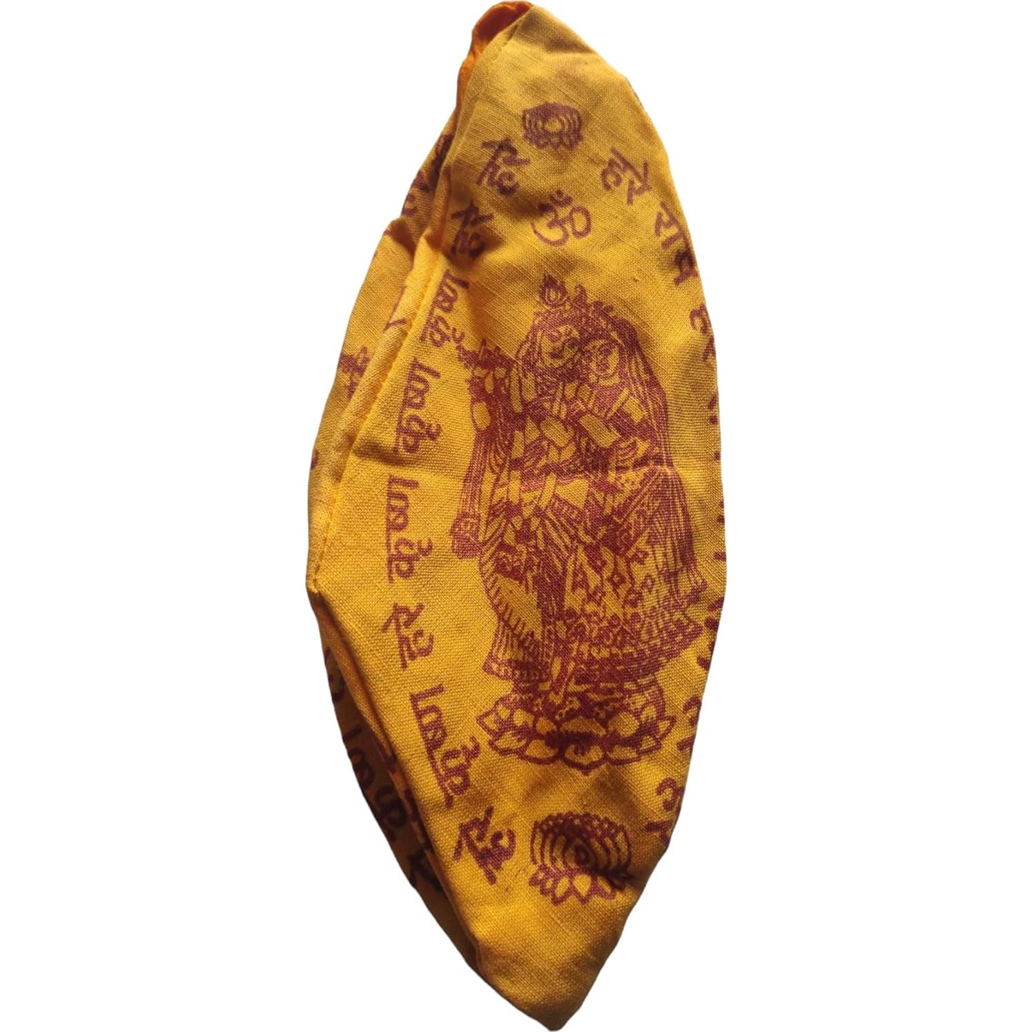 Mala de Tulsi 108 cuentas BHAVICREATION para Pooja roja