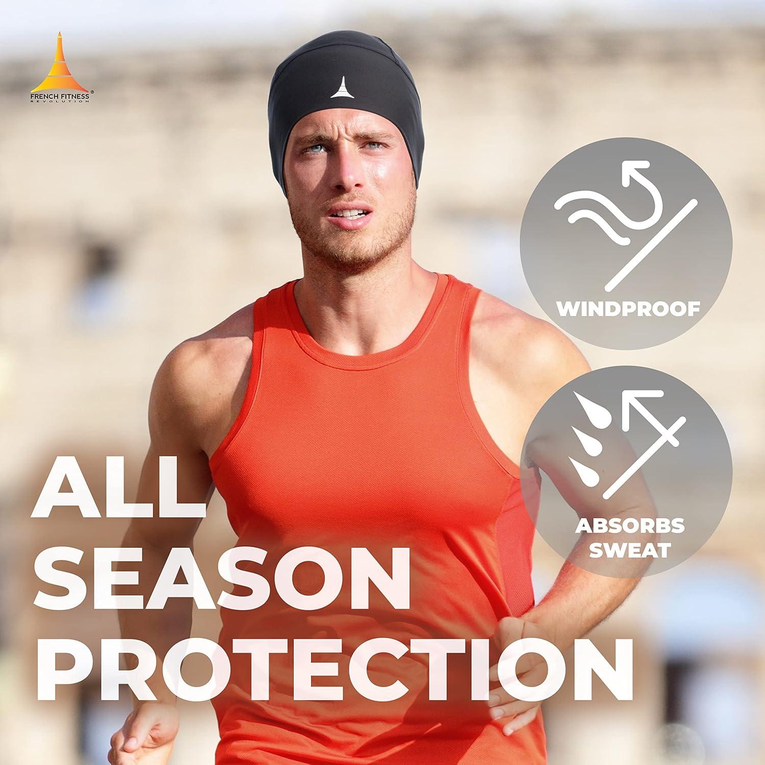 Forro de casco Beanie Calavera - Talla Única - Negro