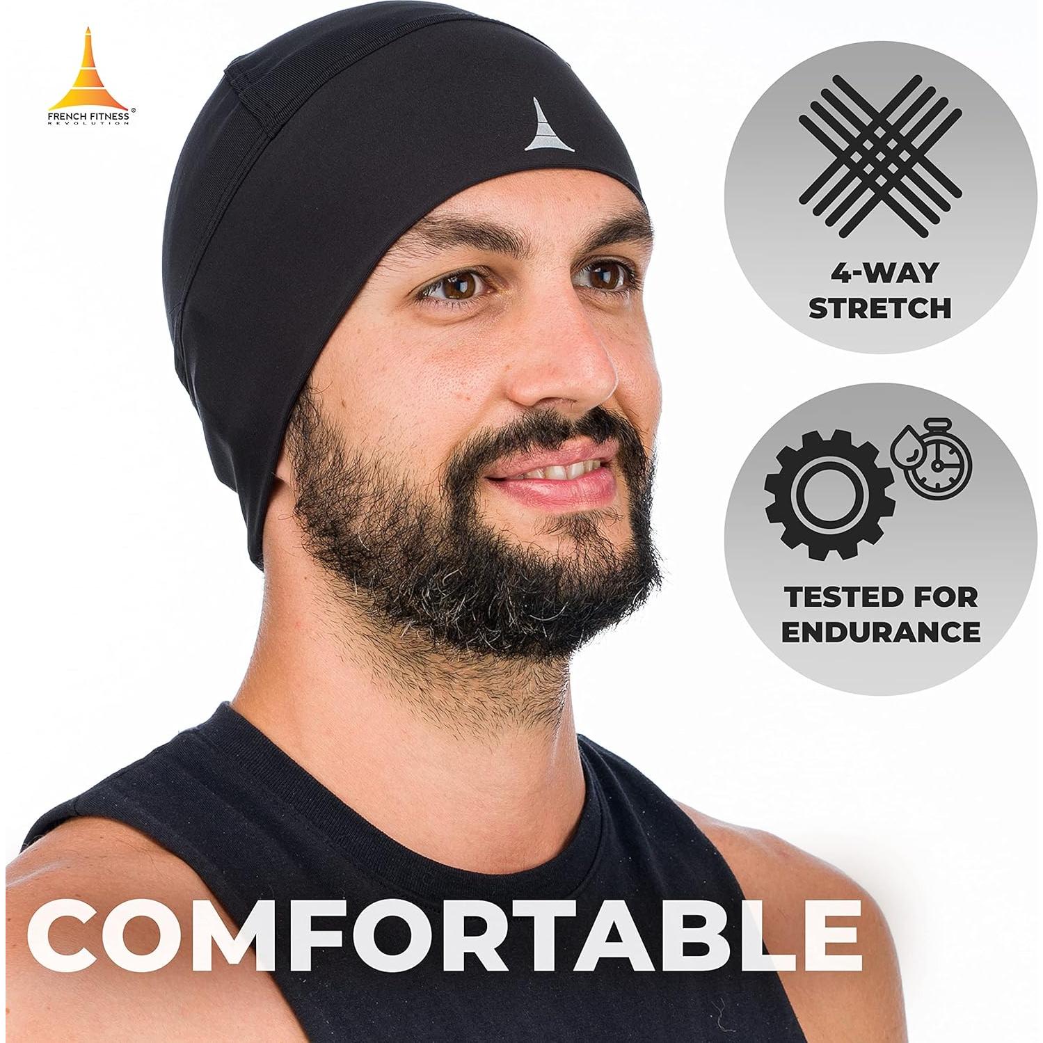 Forro de casco Beanie Calavera - Talla Única - Negro