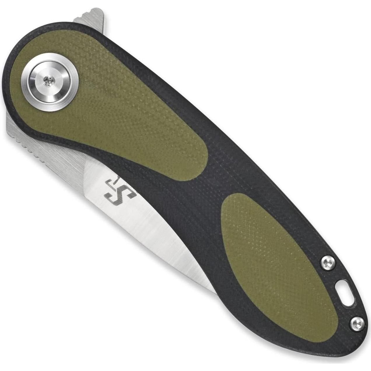 Cuchillo Plegable Sitivien ST139 Acero Sandvik 14C28N 19cm