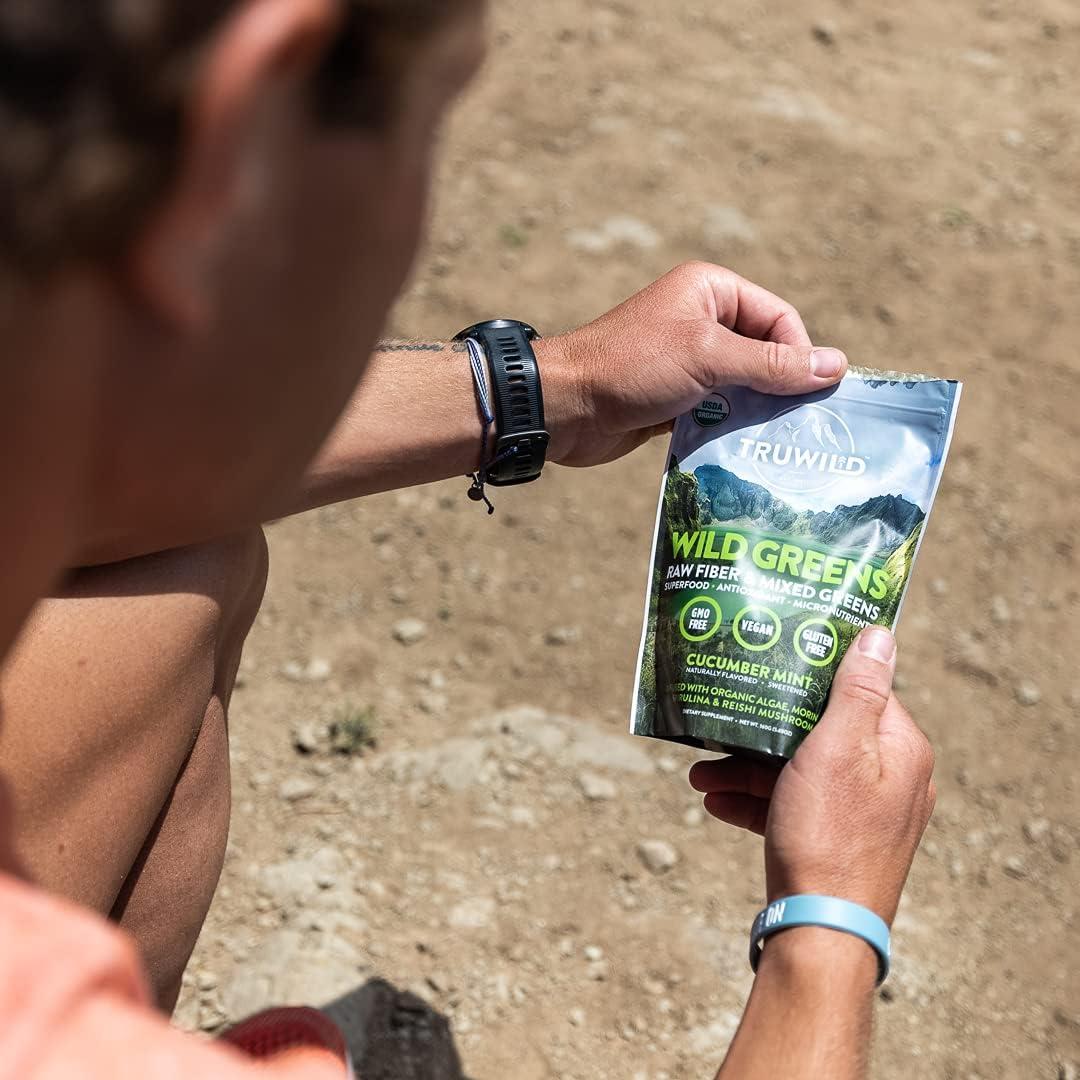 TruWild Greens Polvo de Superalimento 90 Porciones 3 Paquetes